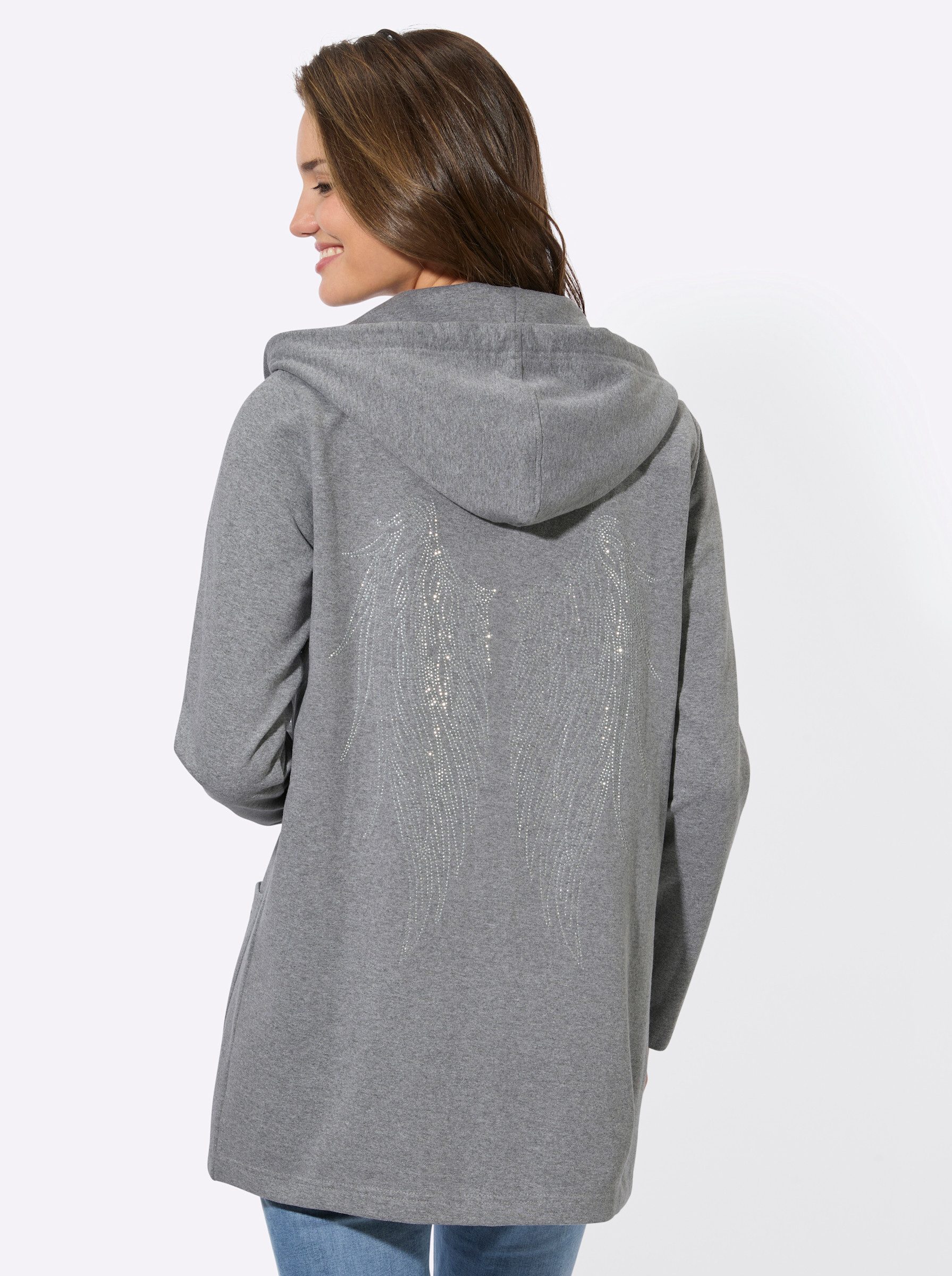 Witt Shirtjacke Sweatjacke Langarm