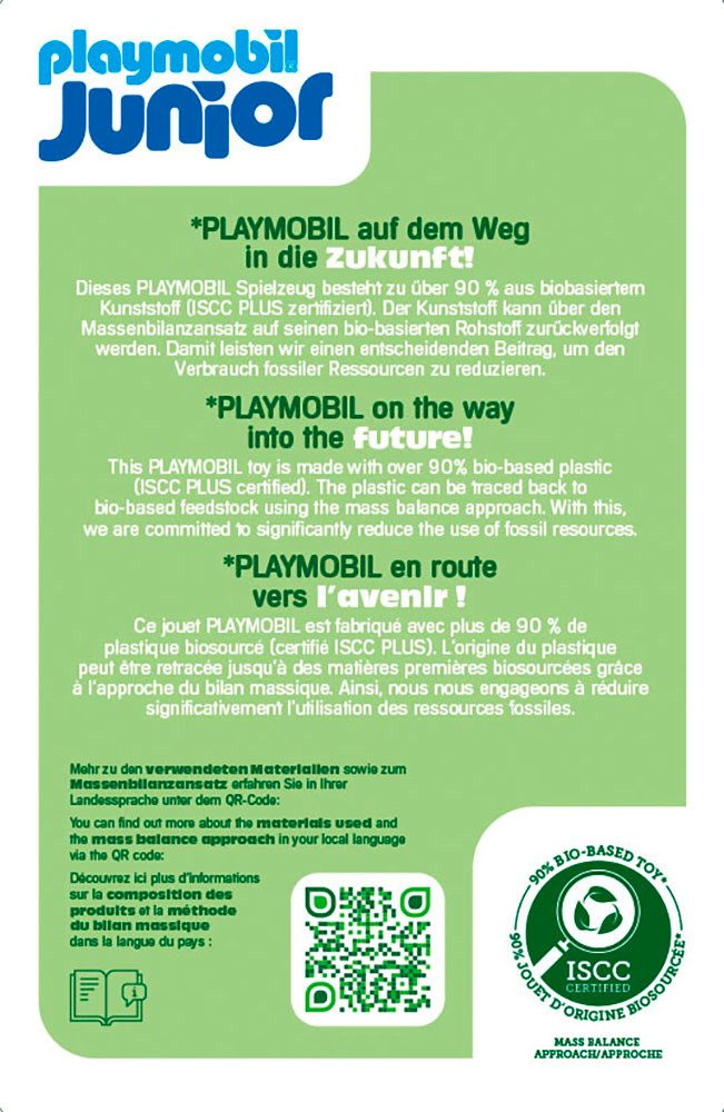 Playmobil® Schaukelschnecke mit Rasselfunktion (71699), JUNIOR Konstruktions-Spielset, (2 St), Made in Europe – Bild 5 von 5