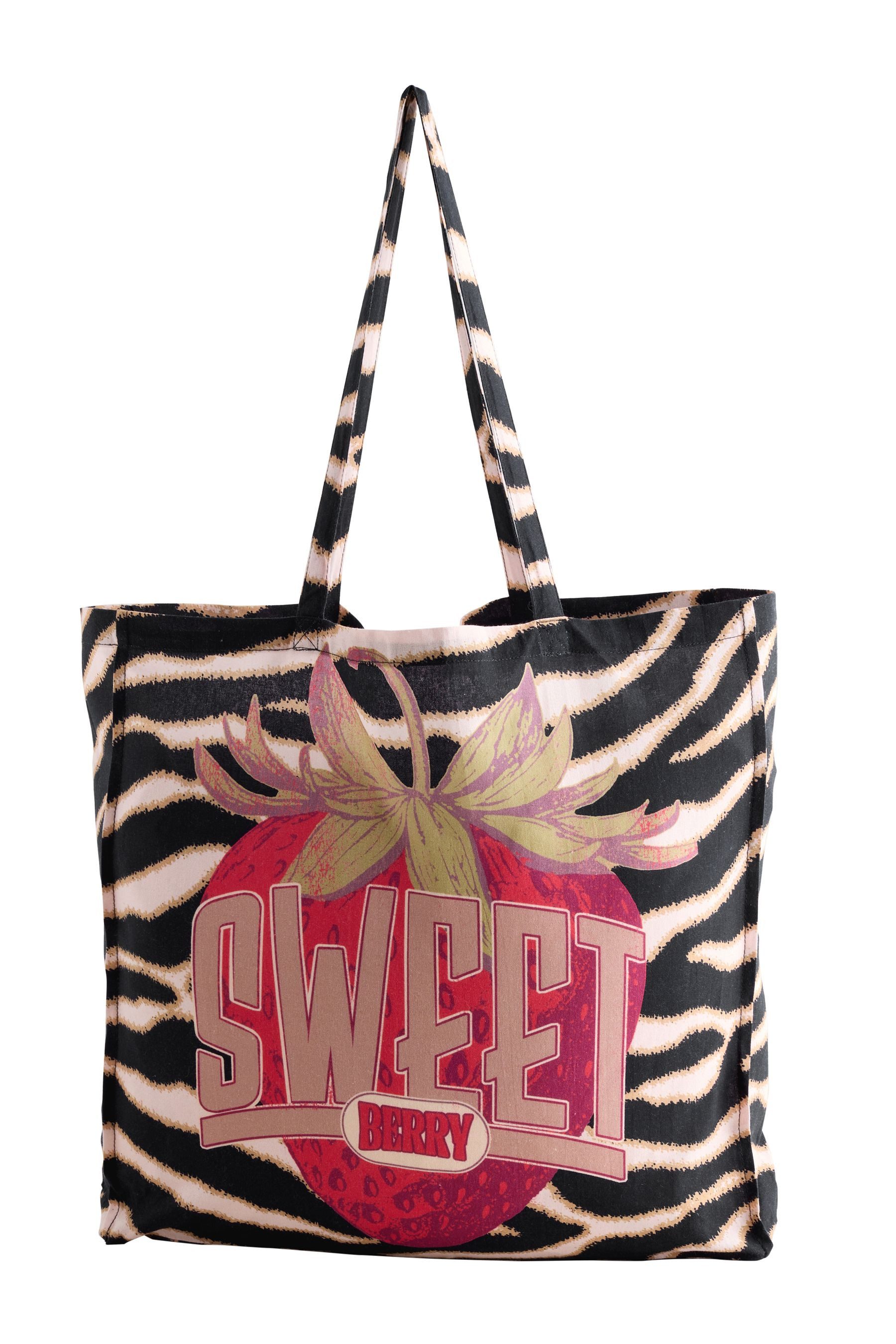 Next Einkaufsshopper Leichte Shopper-Tasche aus Baumwolle, günstig online kaufen