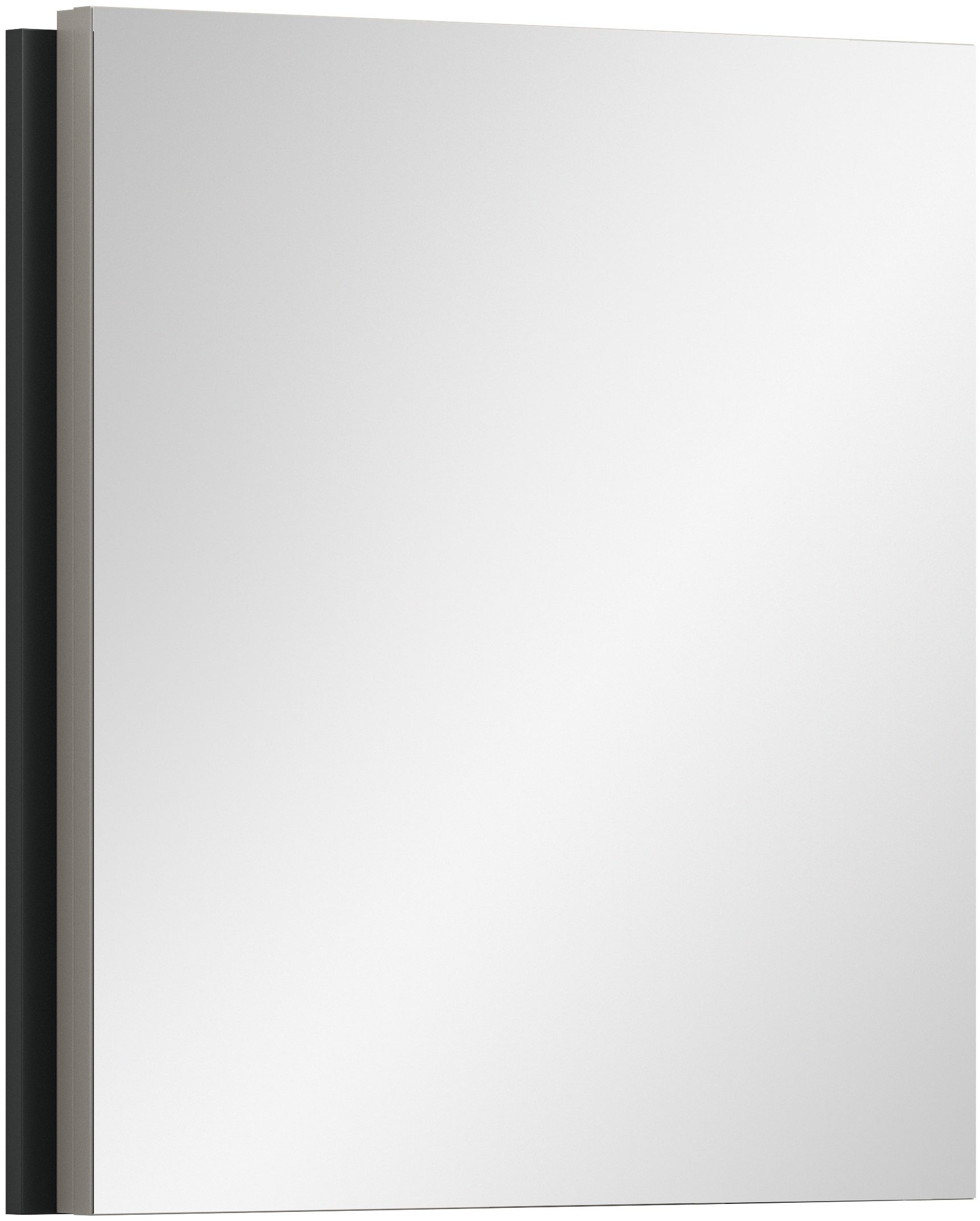 Home affaire Spiegel RAK, BxH: 72x70 cm, mit farblich abgsetztem Rahmen (individuell im Wohnbereich einsetzbar), Garderobenspiegel, Spiegelpaneel, Wandspiegel, Flurspiegel