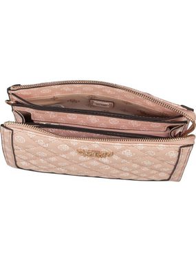 Guess Umhängetasche Abey Multi Compartment Crossbody PG, Umhängetasche klein