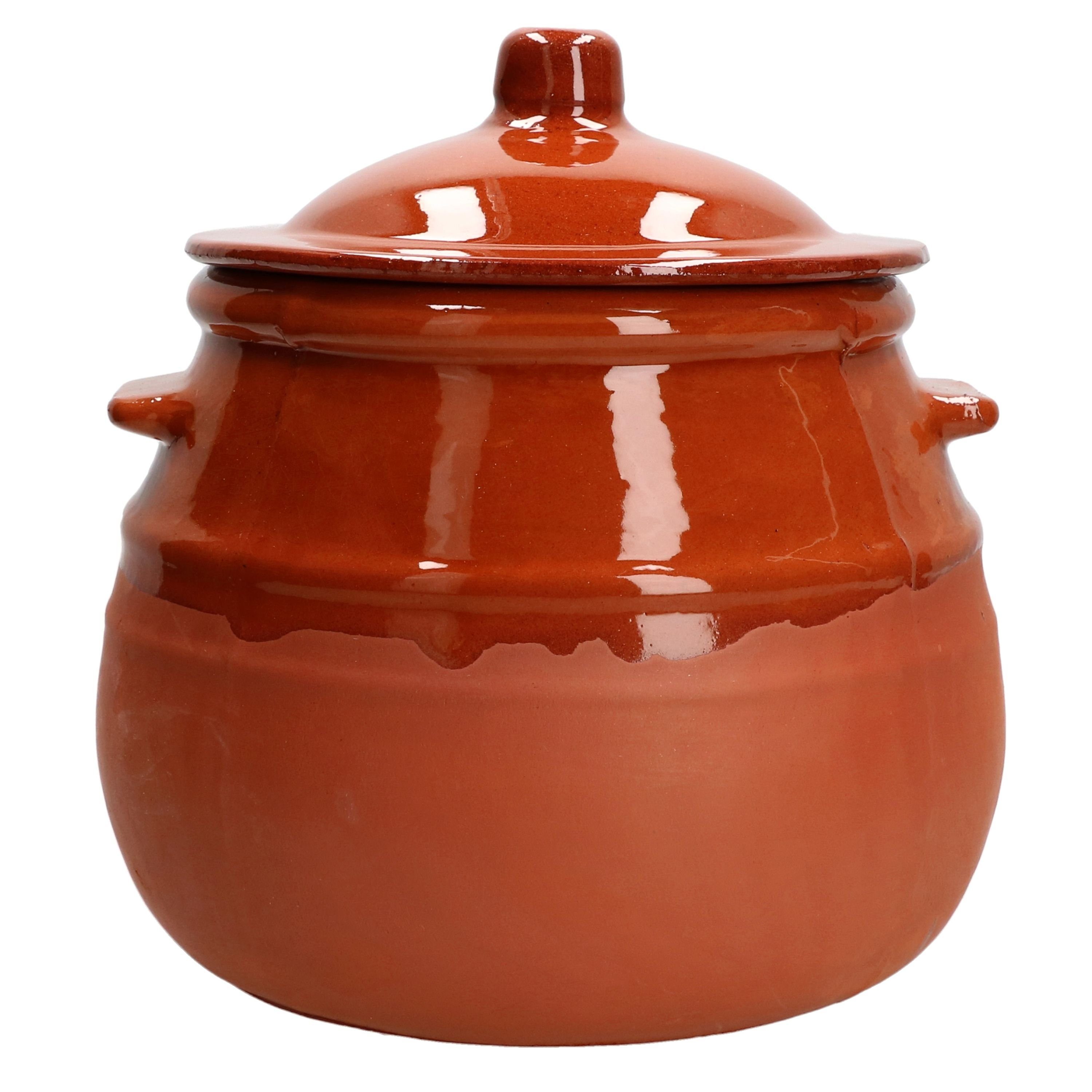 MamboCat Schmortopf Tontopf mit Deckel Stewpot 2l - 12974