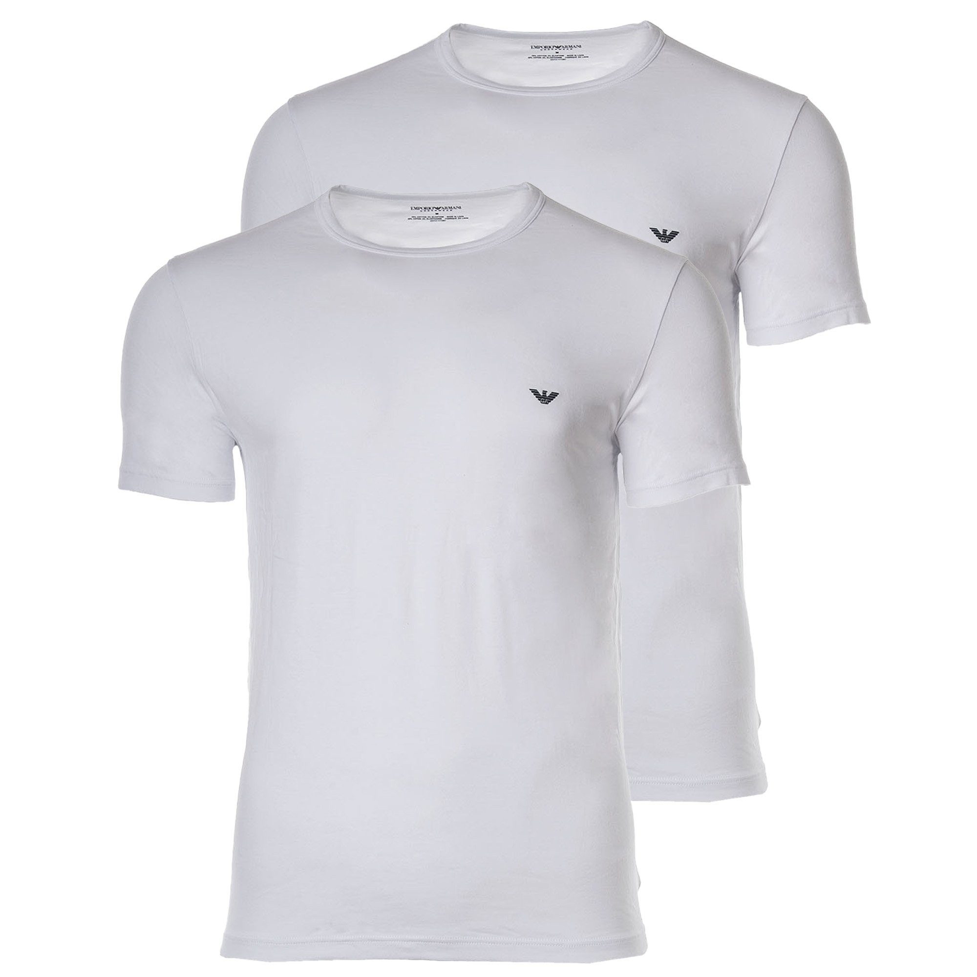 T-Shirt Herren T-Shirt 2er Pack Baumwolle