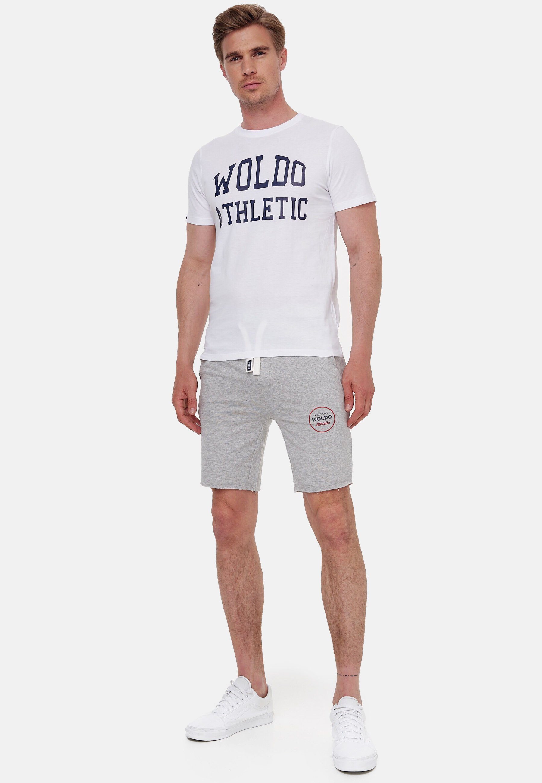 Logo T-Shirt Big weiß Woldo Athletic T-Shirt