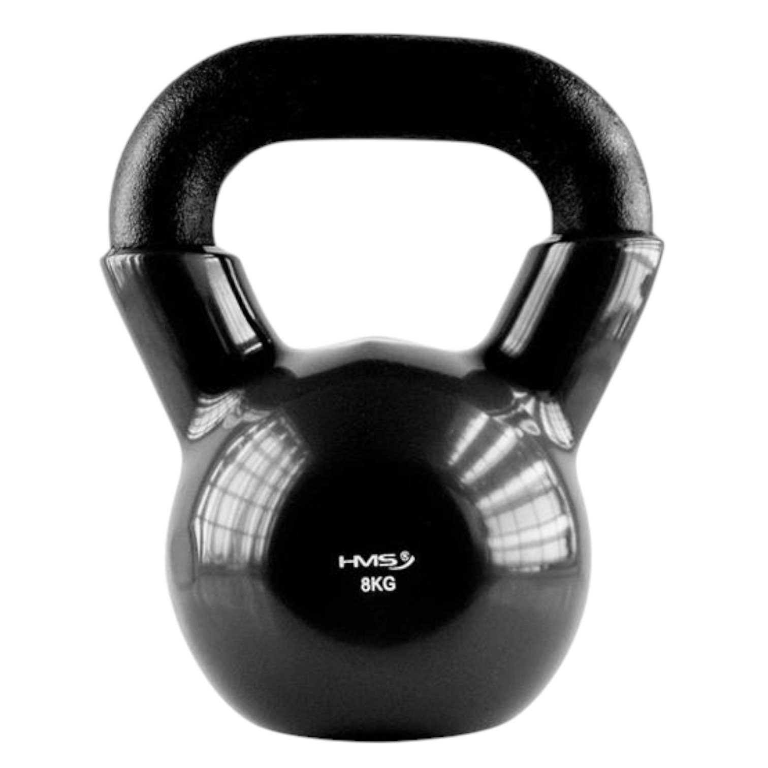 HMS Kettlebell Fitness Kugelhantel KNV08 schwarz 8,0kg - 1 Stück