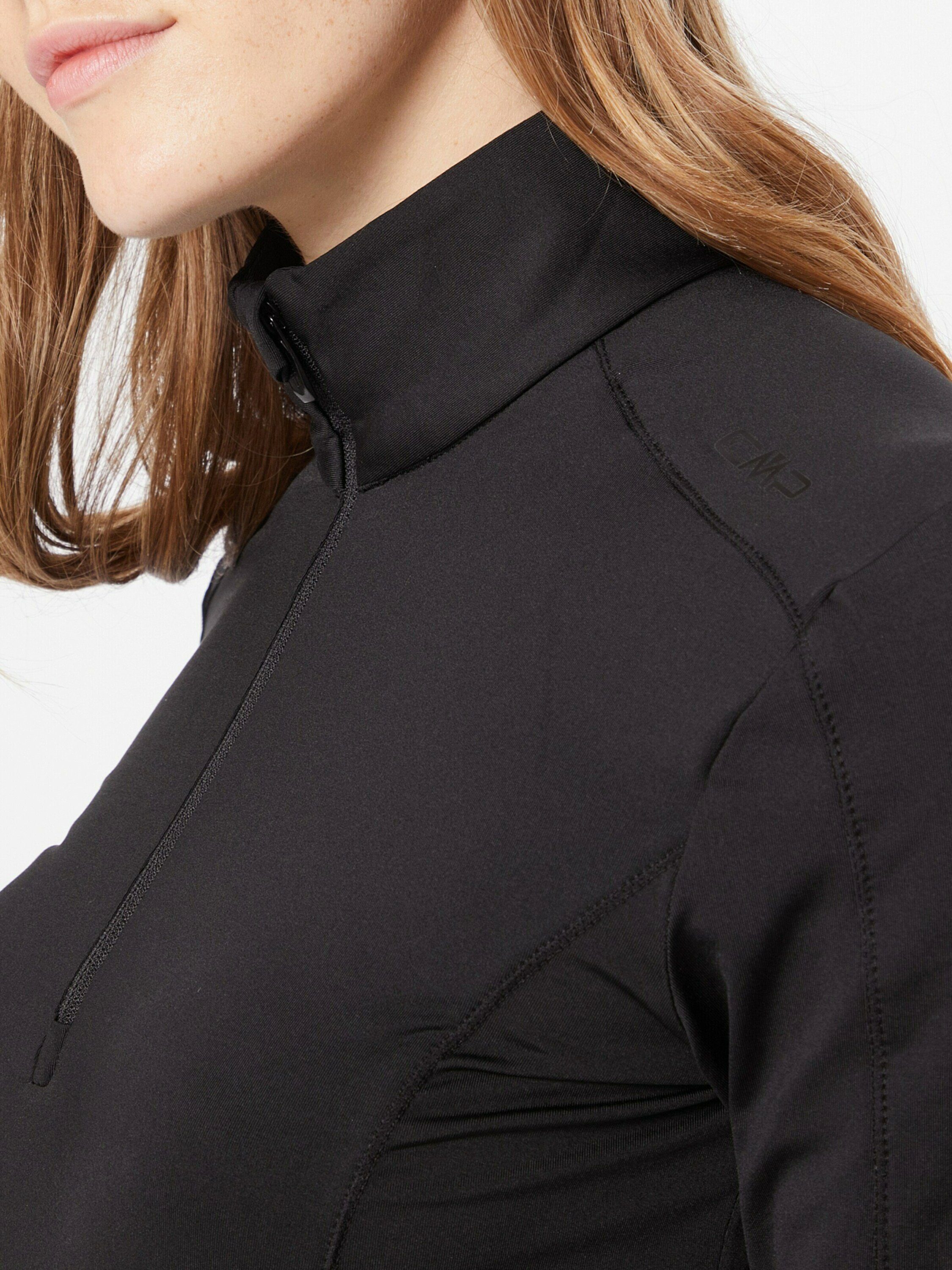 Sweatshirt Details Plain/ohne (1-tlg) nero CMP