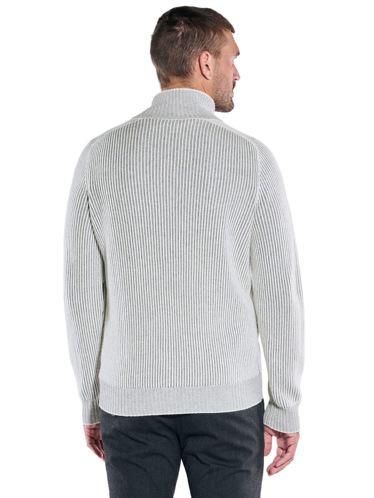 emilio adani Strickjacke emilio adani Herren Strickjacke strukturiert, Natu günstig online kaufen