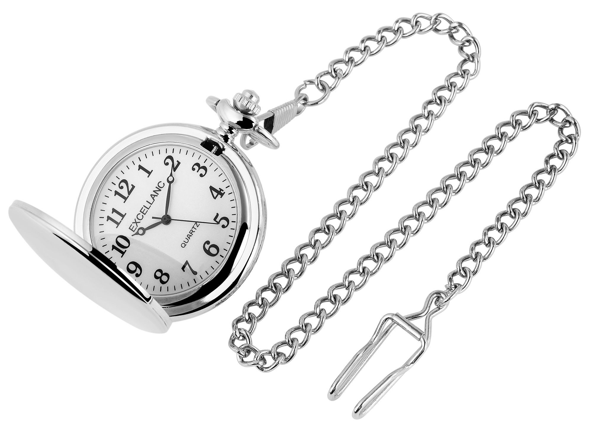 EXCELLANC Quarzuhr EX0244 Taschenuhr, Savonnette, intage-Stil, Nostalgie-Lo günstig online kaufen