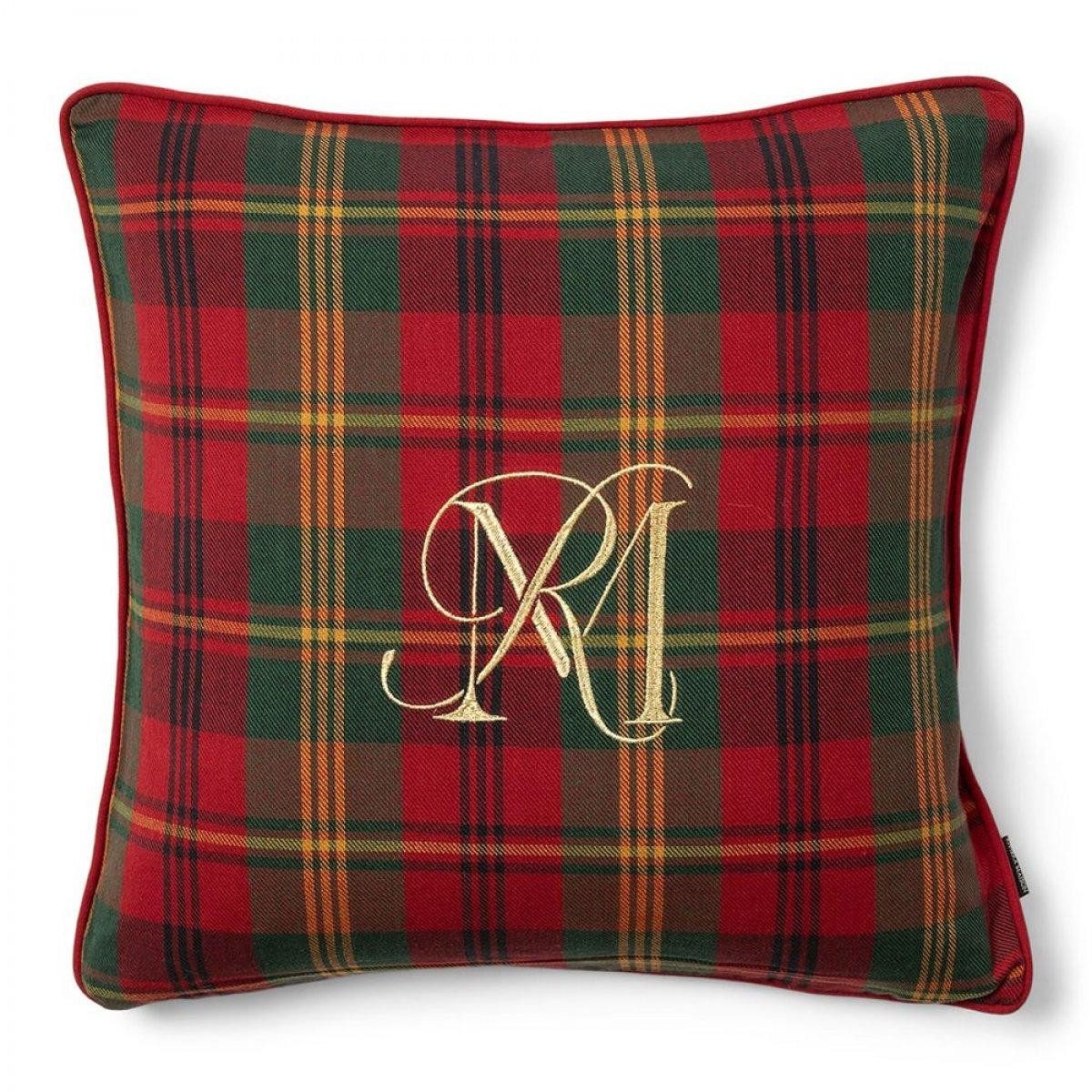 Rivièra Maison Kissenhülle Kissenhülle RM Tartan Karomuster (50x50cm)