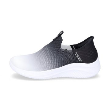 Skechers Damen Slip-in Sneaker Ultra Flex 3.0 Beauty Blend schwarz weiß Sneaker