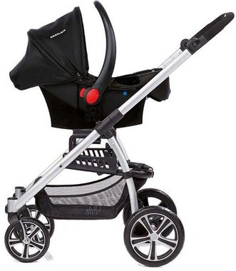 Gesslein Kombi-Kinderwagen S4 Air+, Eloxiert/Nautik & Babywanne C3 Nautik, ; Kinderwagen