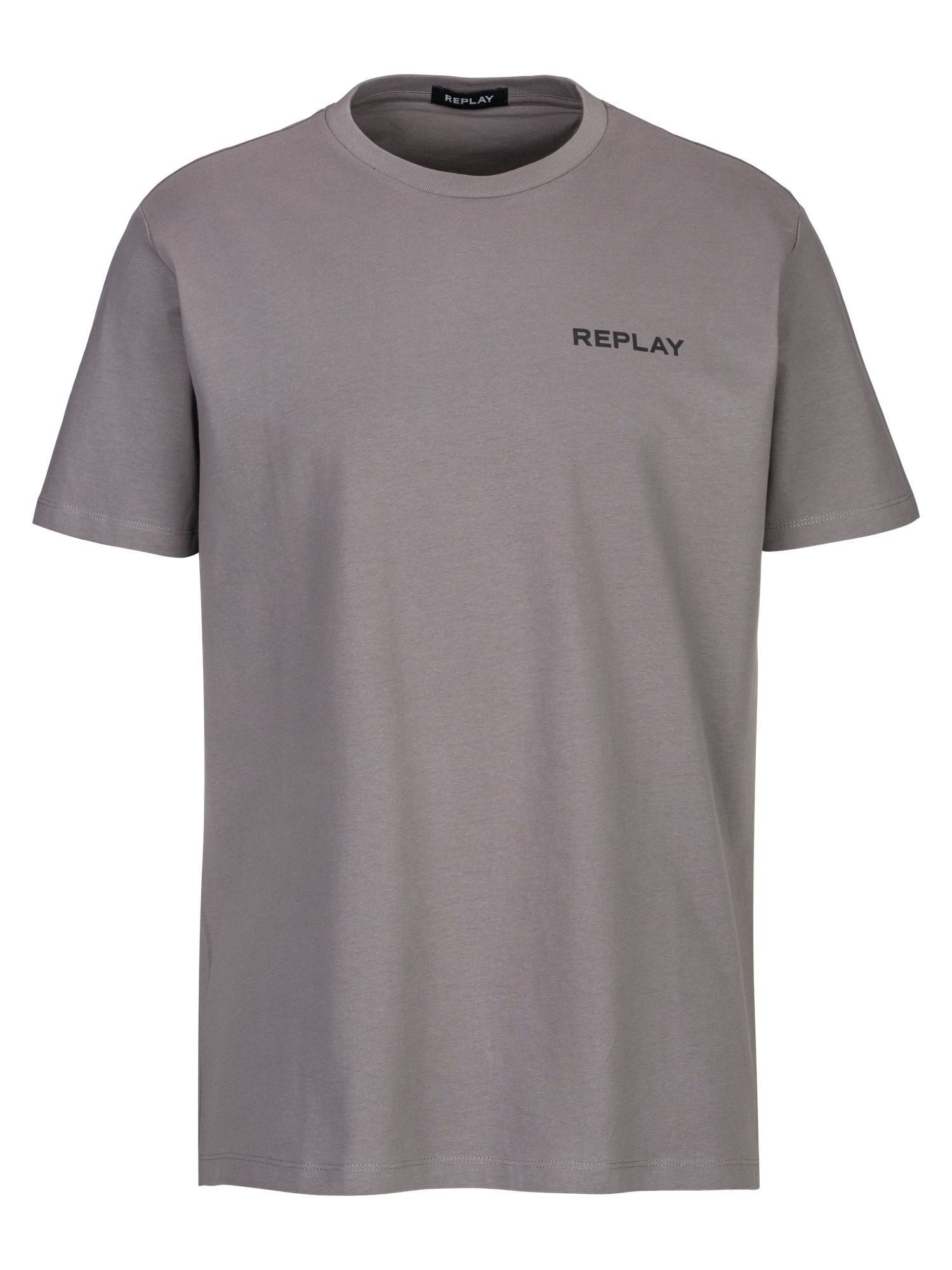 Replay T-Shirt Piece Dyed Heavy Cotton Jersey (1-tlg)