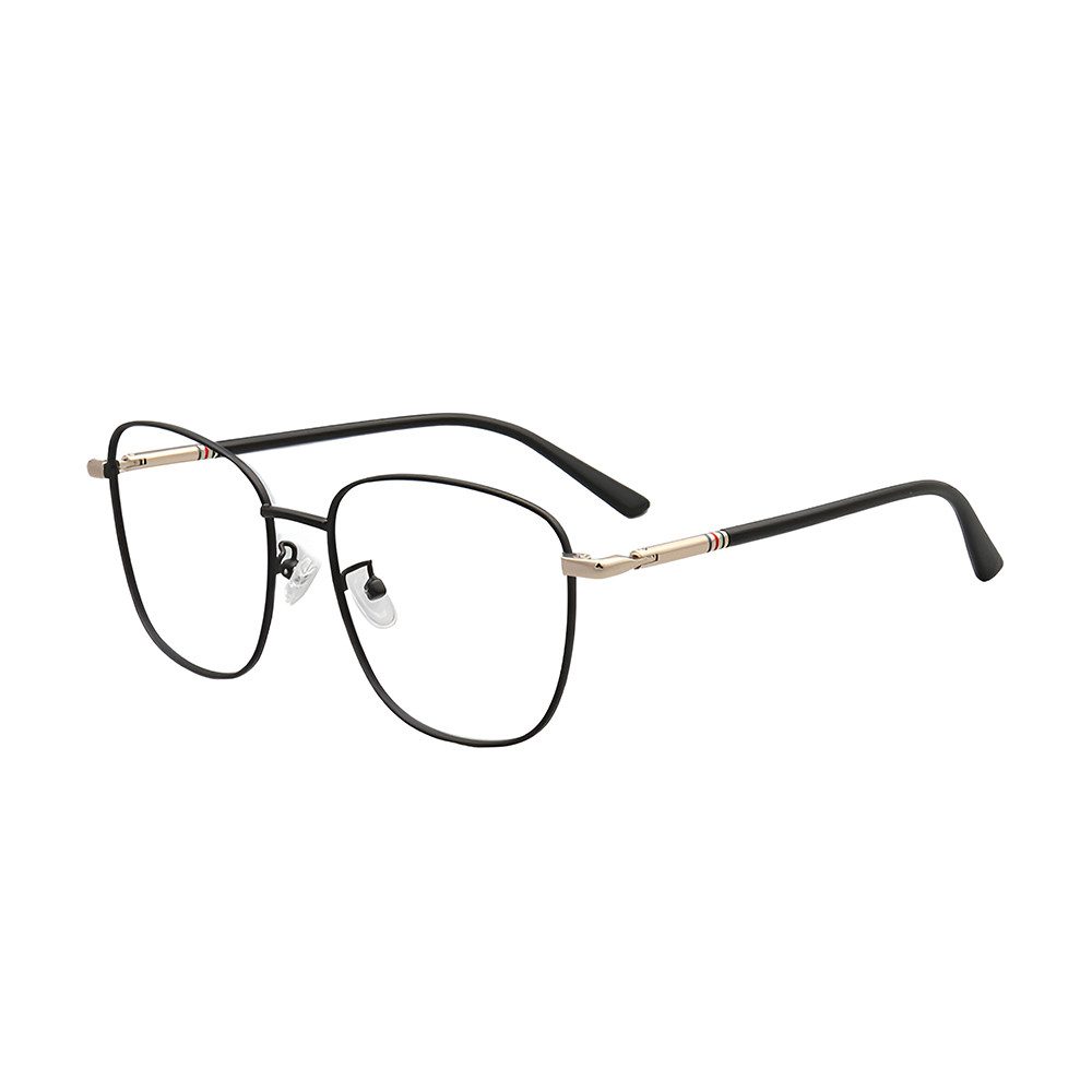 PACIEA Brille Damen Herren Ohne Sehstärke Blaulichtfilter Metall Vollrandrahmen