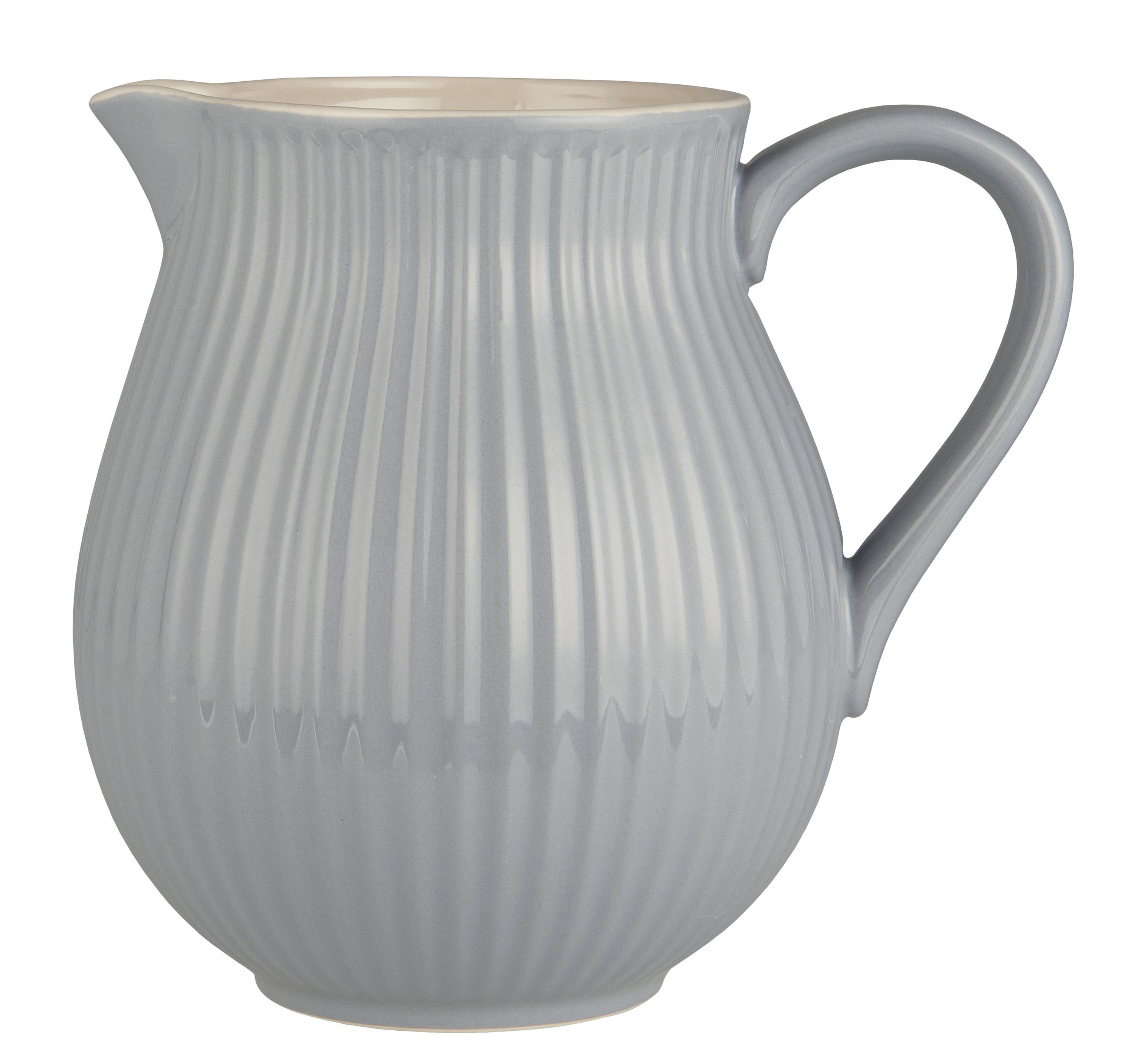 Ib Laursen Kanne Ib Laursen - Krug Kanne Karaffe Wasserkrug Vase Mynte Keramik 2l Grau