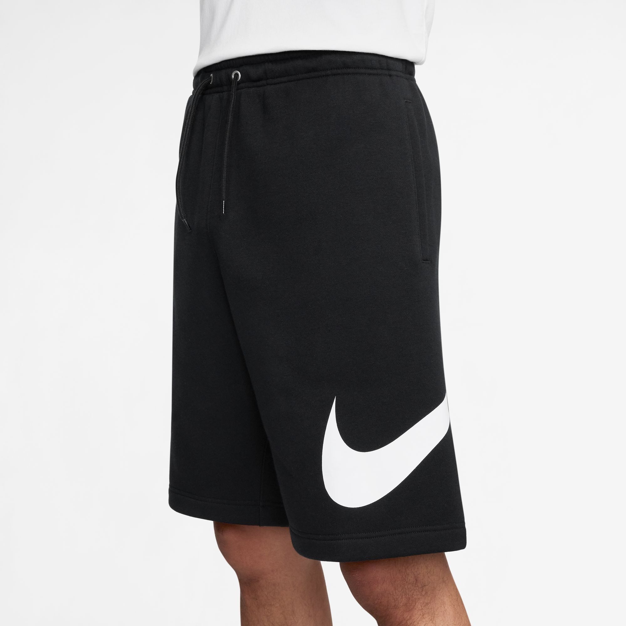Nike Sportswear Shorts M N K CLUB BB SHORT GX Shorts-Schnitt, aus Baumwolle und Polyester, mit Kordelverschluss