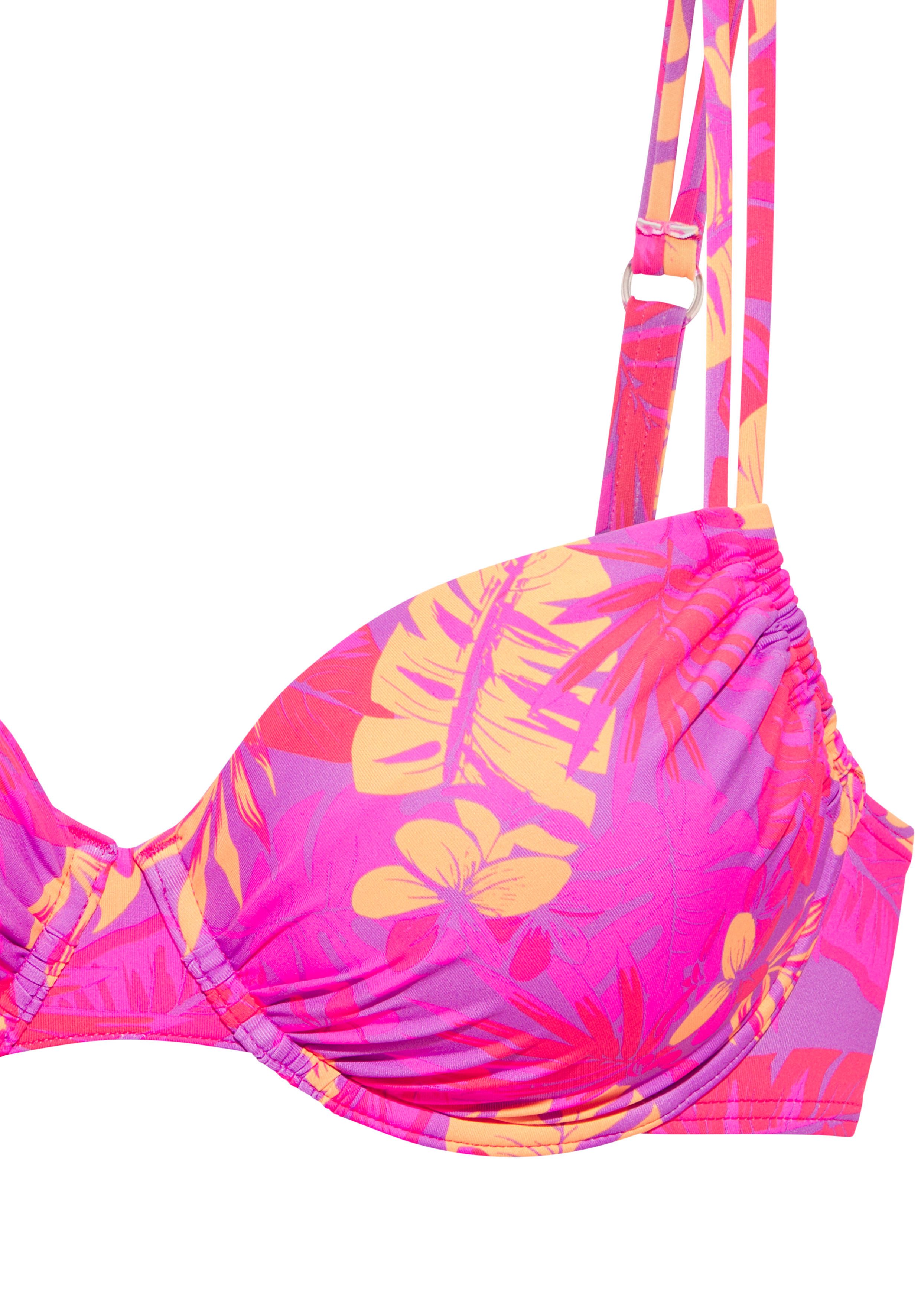 Venice Beach Bügel-Bikini-Top Kaitlyn, mit floralem Allover-Print