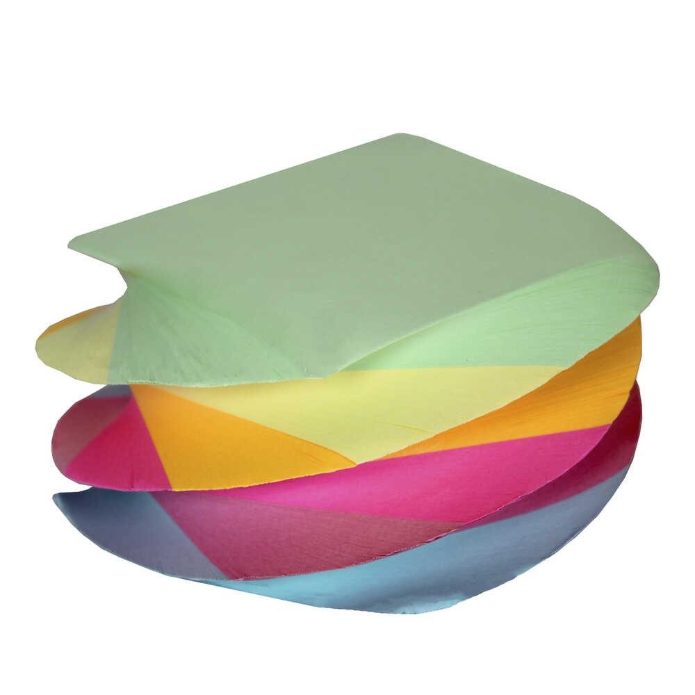 M&M Notizzettel M&M Notizzettel geleimt bunt 8,6 x 8,6 cm, 600 Blatt, 1 Block