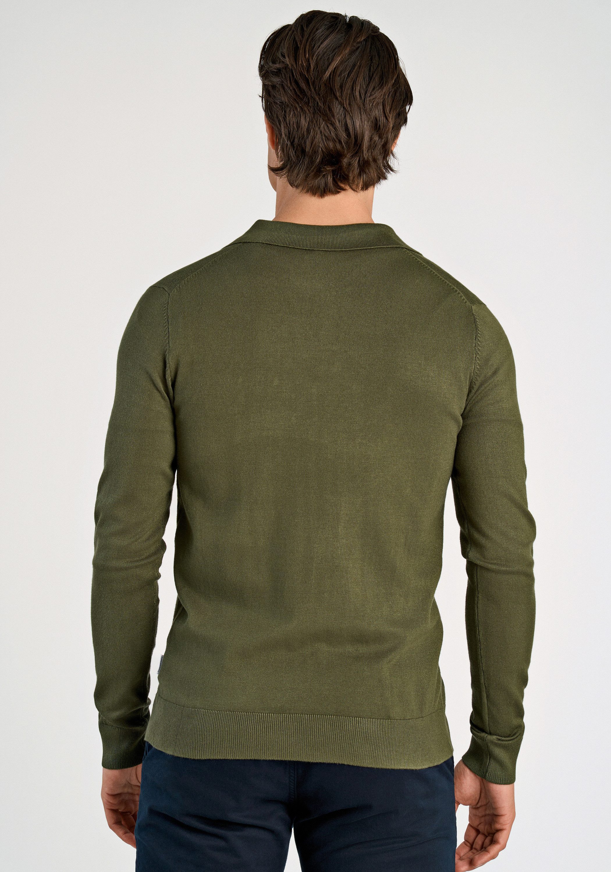 LINDBERGH Poloshirt "Lindbergh Strickpullover" günstig online kaufen