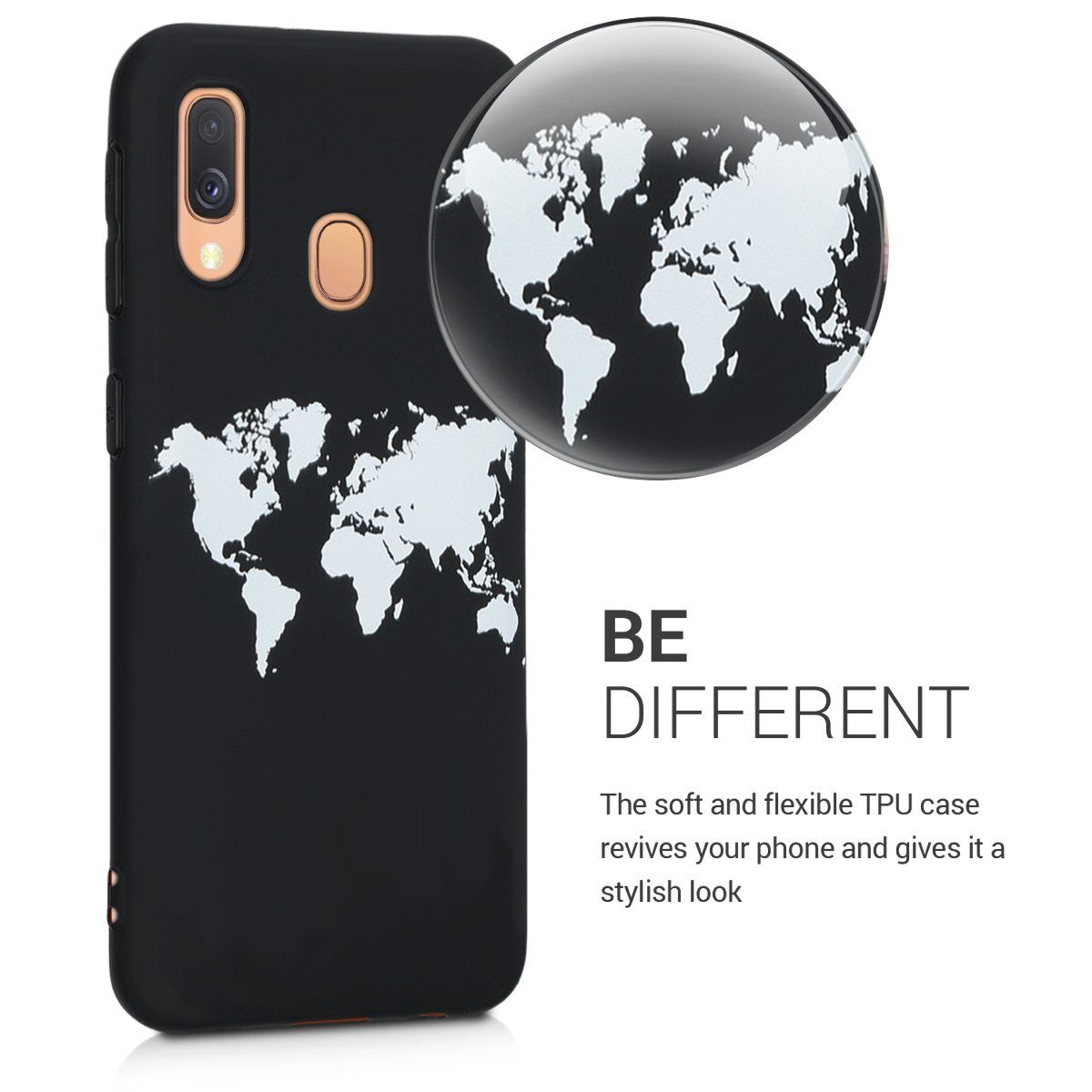kwmobile Handyhülle Hülle für Samsung Galaxy A40, Handyhülle Silikon Case