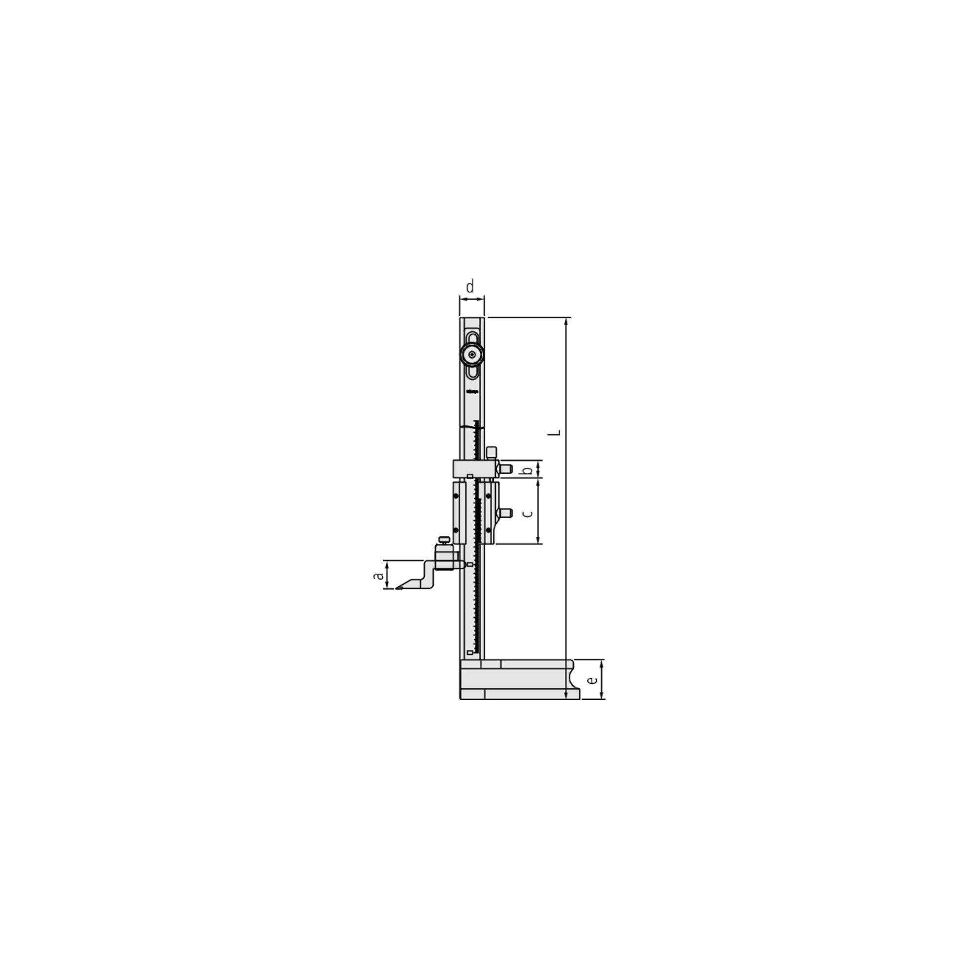 Contorion Reißnadel Mitutoyo Höhenmess- und Anreißgerät 0-300mm