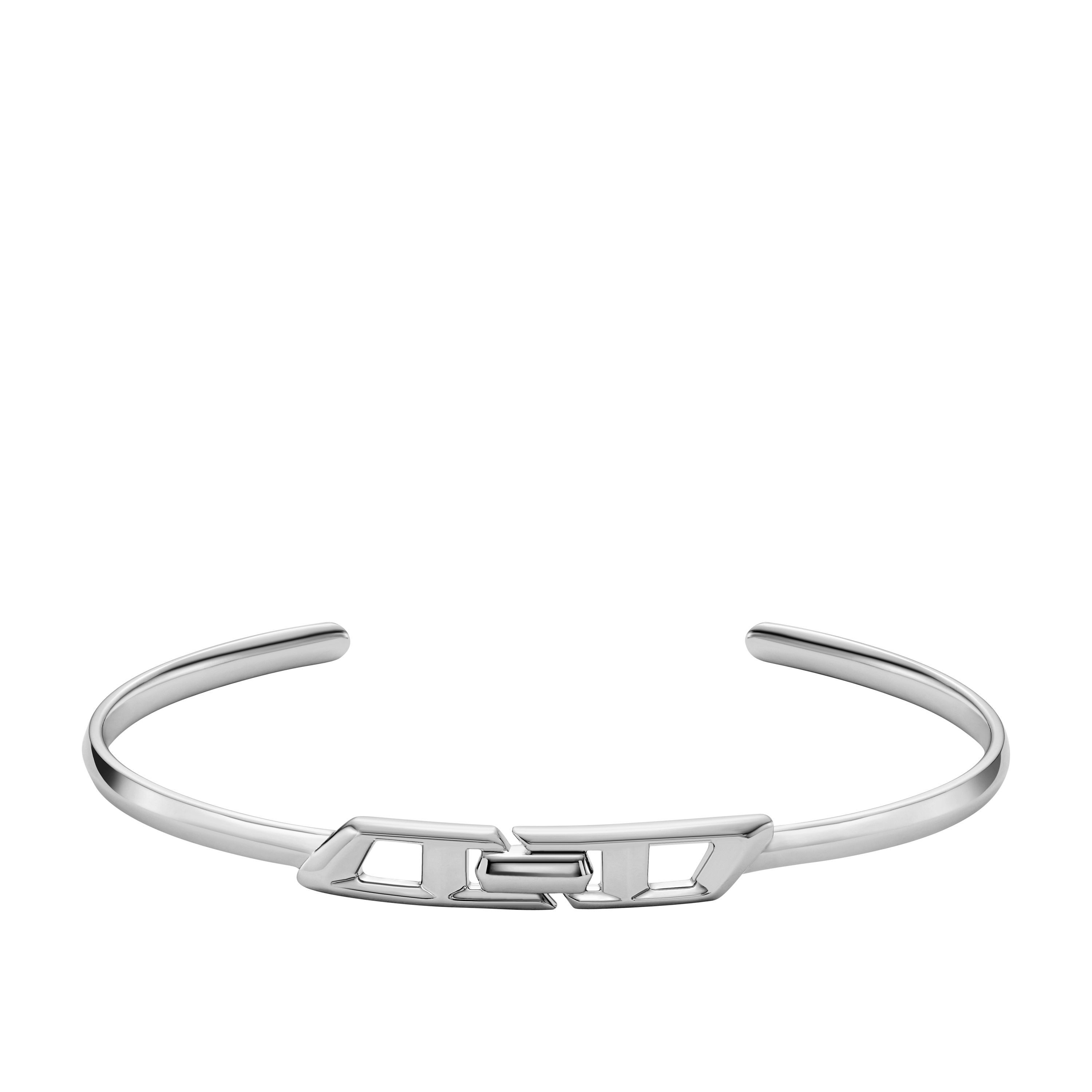 Diesel Armspange Schmuck Geschenk Silber 925 Armschmuck D LOGO