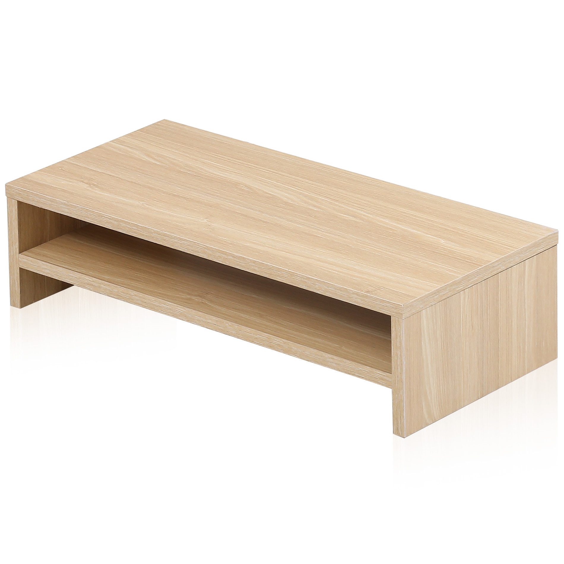 FITUEYES Monitorständer Bildschirmständer aus Holz, (für PC Laptop)