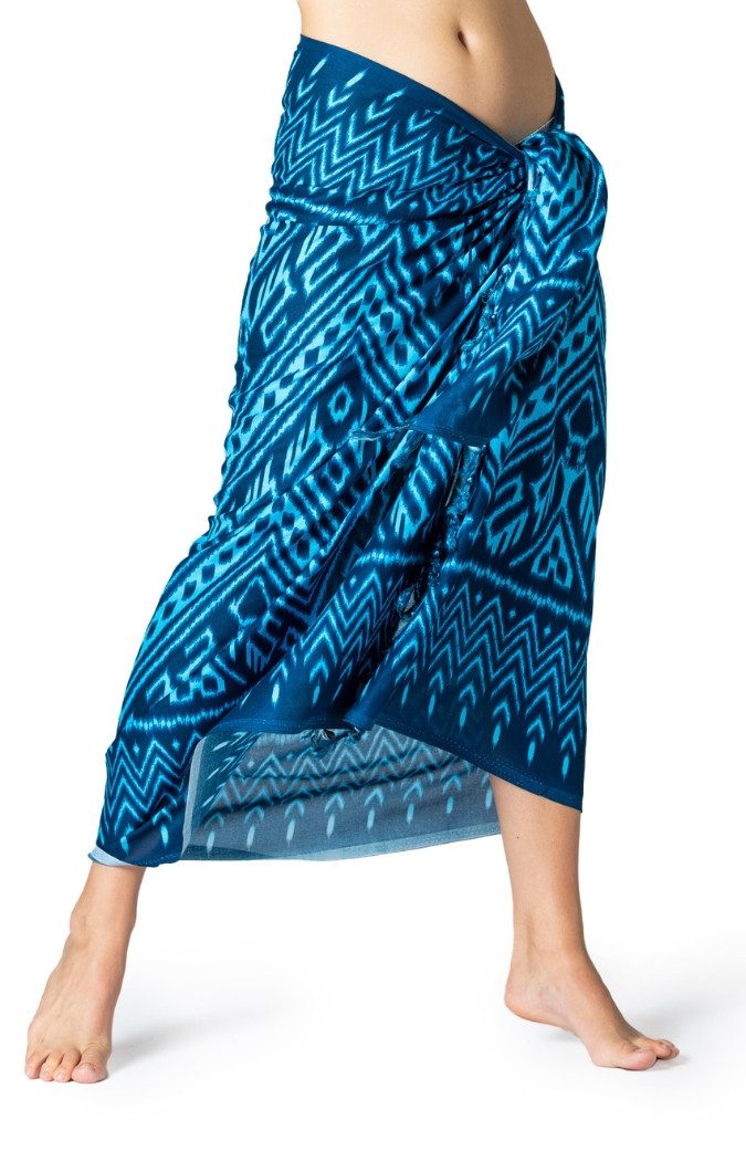 PANASIAM Pareo Sarong mit besonderem Ikat-Muster günstig online kaufen