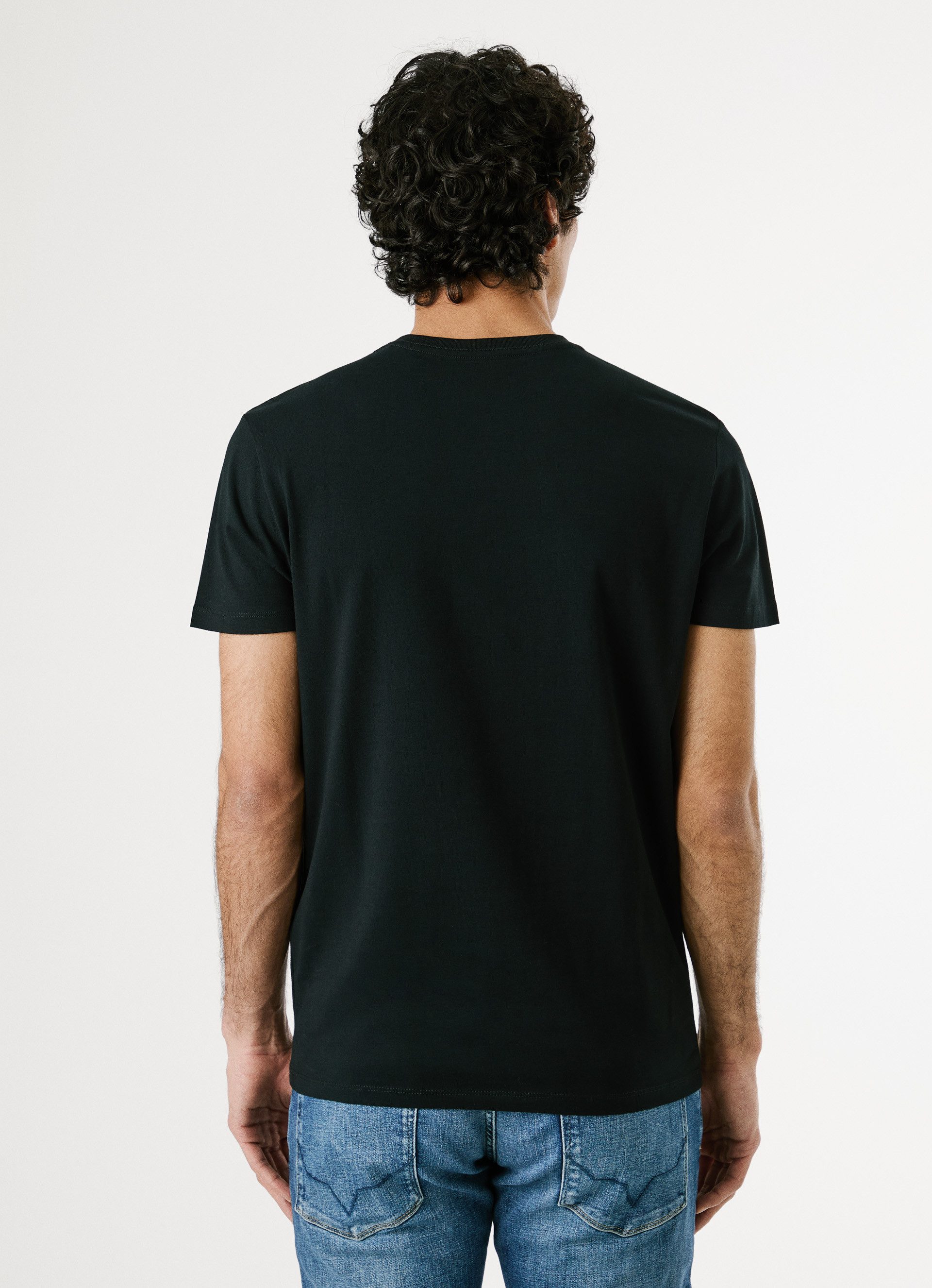 Pepe Jeans T-Shirt mit Markenprint vorne