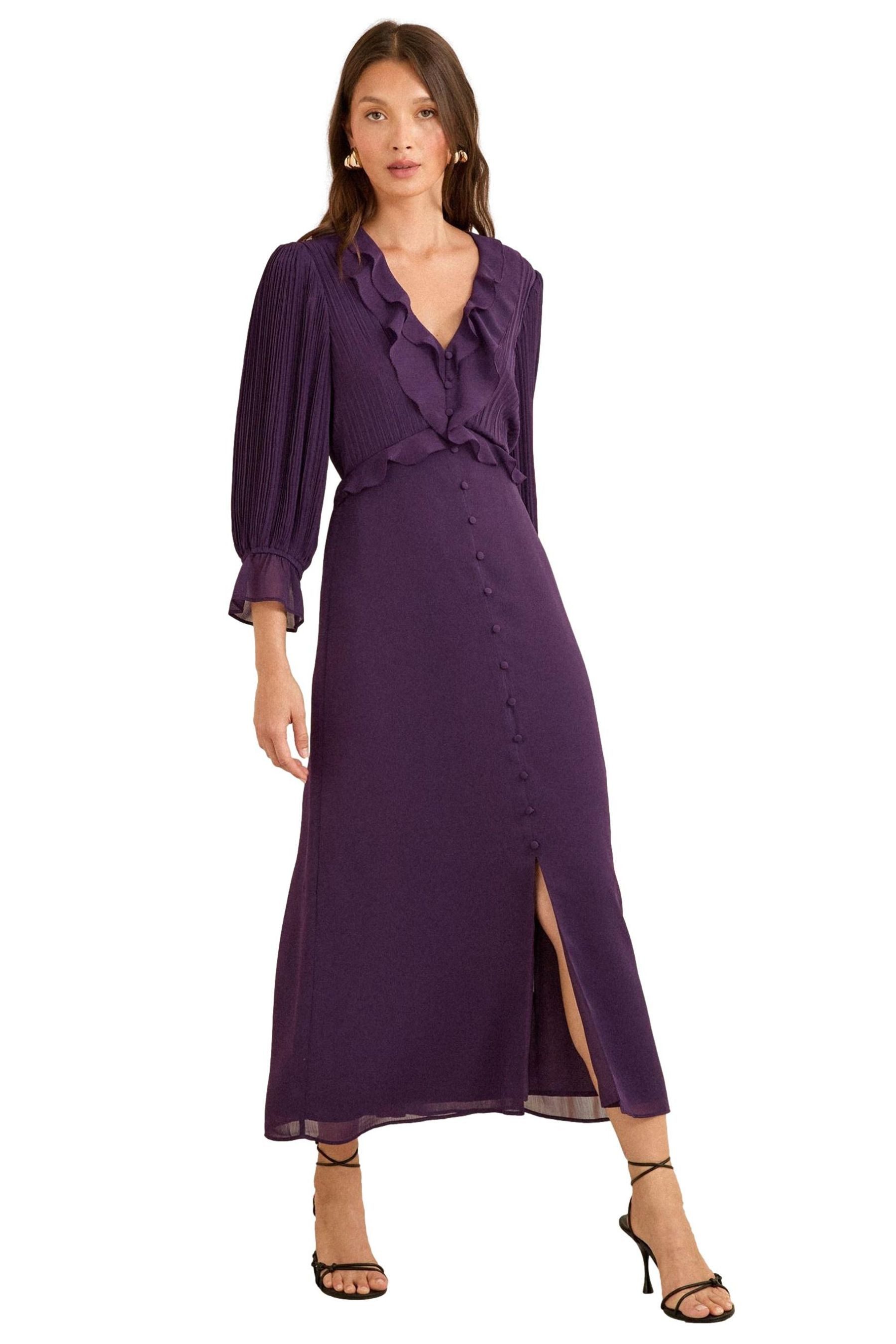 Love & Roses Midikleid Love & Roses Midikleid mit Falten, Regular (1-tlg) günstig online kaufen