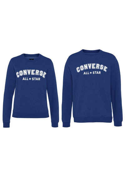 Converse Sweatshirt UNISEX ALL STAR BRUSHED BACK FLEECE (1-tlg)