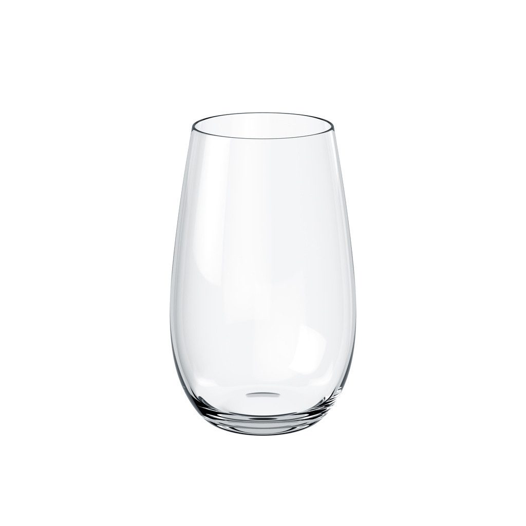 Villeroy & Boch Longdrinkglas Entrée Becher, 300 ml, 4 Stück, 4-tlg., Glas, Kristallglas, 4 Stck, spülmaschinenfest