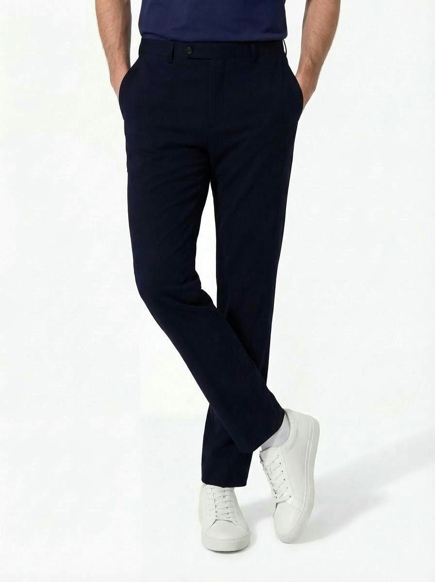 Hiltl Chinos Turnberry - Revolution Function, Slim-Fit, Polyamid-marineblau-27