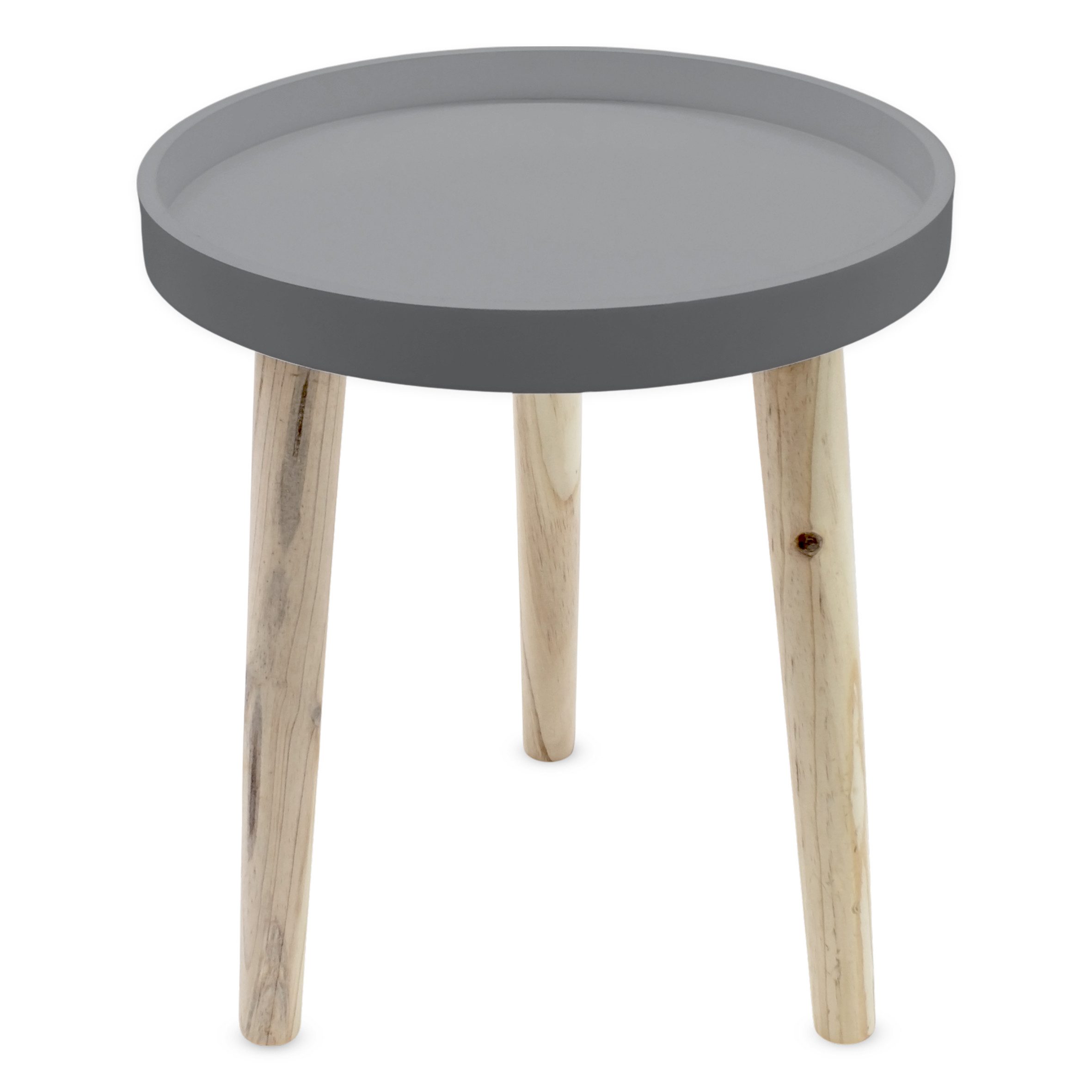 Spetebo Beistelltisch Beistelltisch 30 x 36 cm - grau (Stück, 1-St., Beiste günstig online kaufen