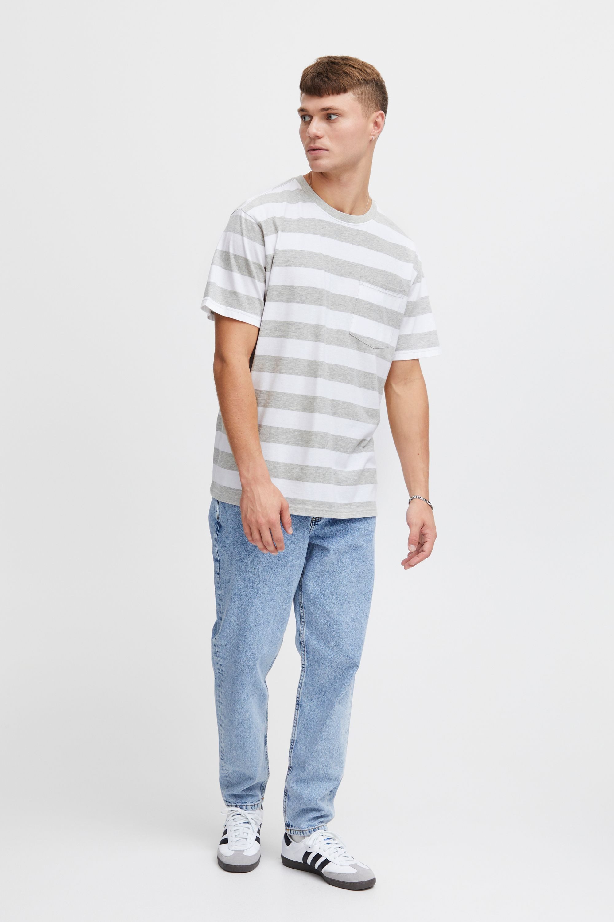 !Solid T-Shirt SDIko Modisches T-Shirt mit Bruststickerei günstig online kaufen