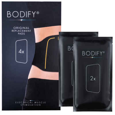 BODIFY Rückengürtel Ersatz-Pads 2er-Set (Ohne Controller) für EMS Rückentrainer Pro, (4-tlg)