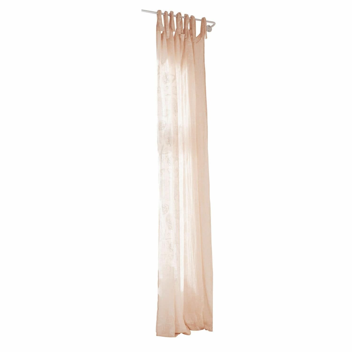 Mirabeau Vorhang Gardine Pepy rosa/weiß günstig online kaufen