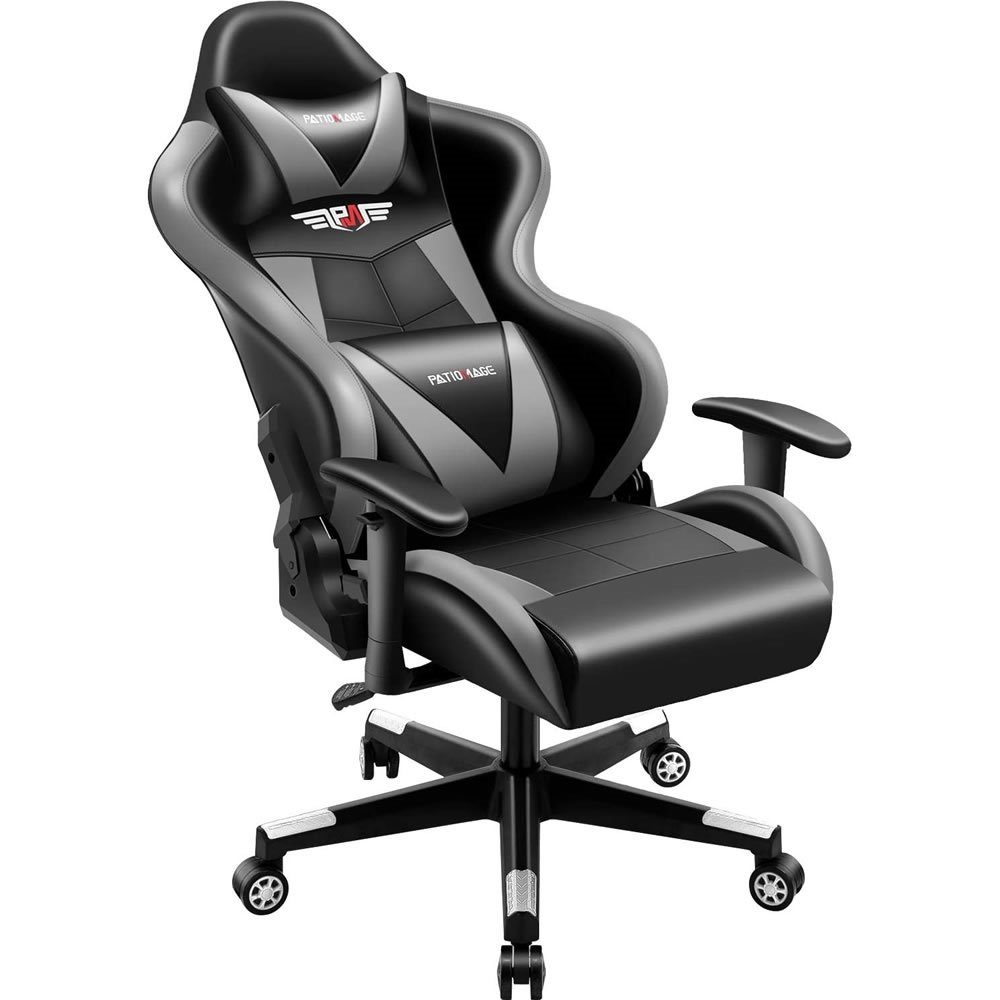Mucola Gaming Chair Bürostuhl Schreibtischstuhl Gamingstuhl Ergonomisch Chefsessel (Stück, 1 St)