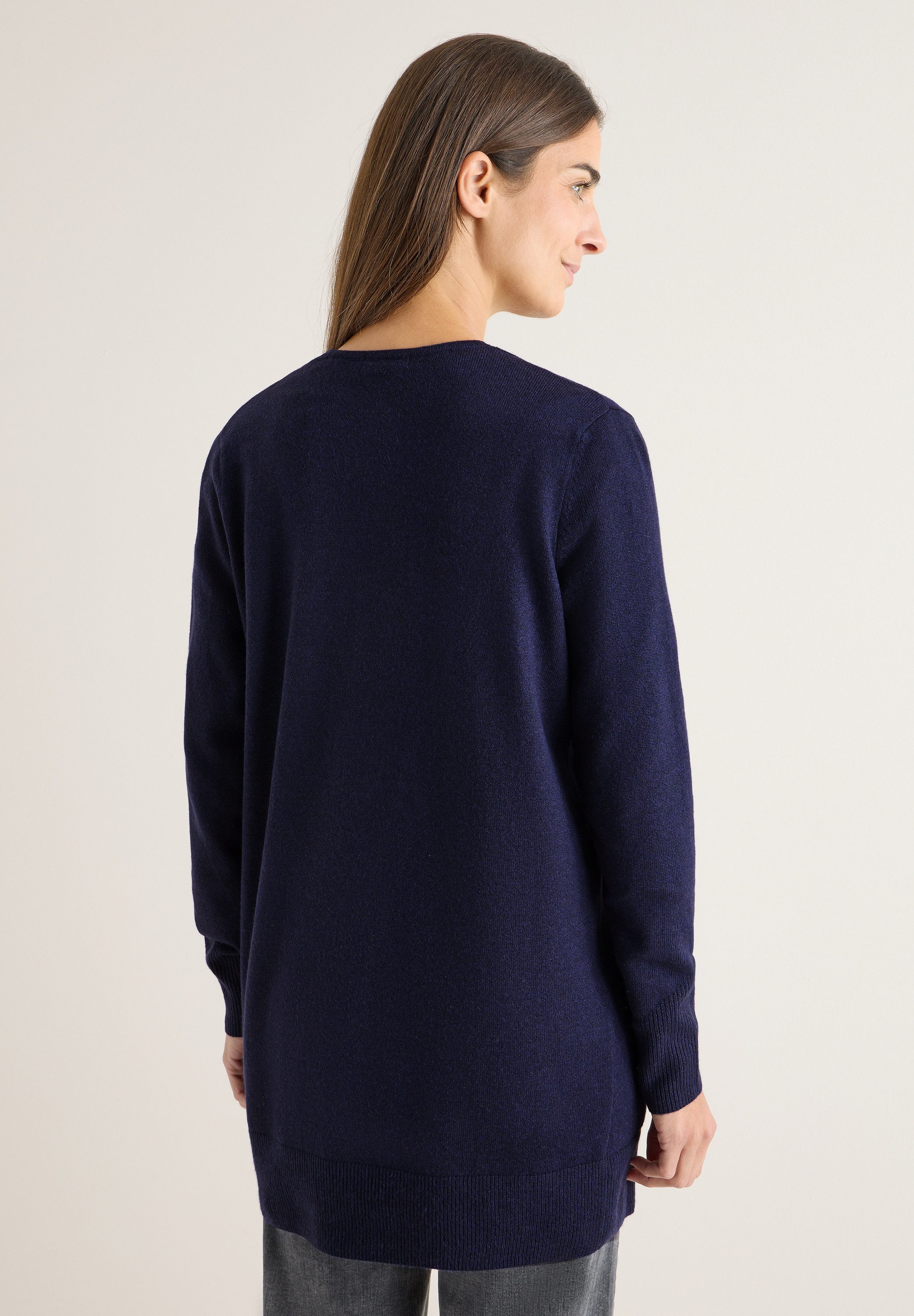 CECIL Longstrickjacke aus softem Materialmix günstig online kaufen