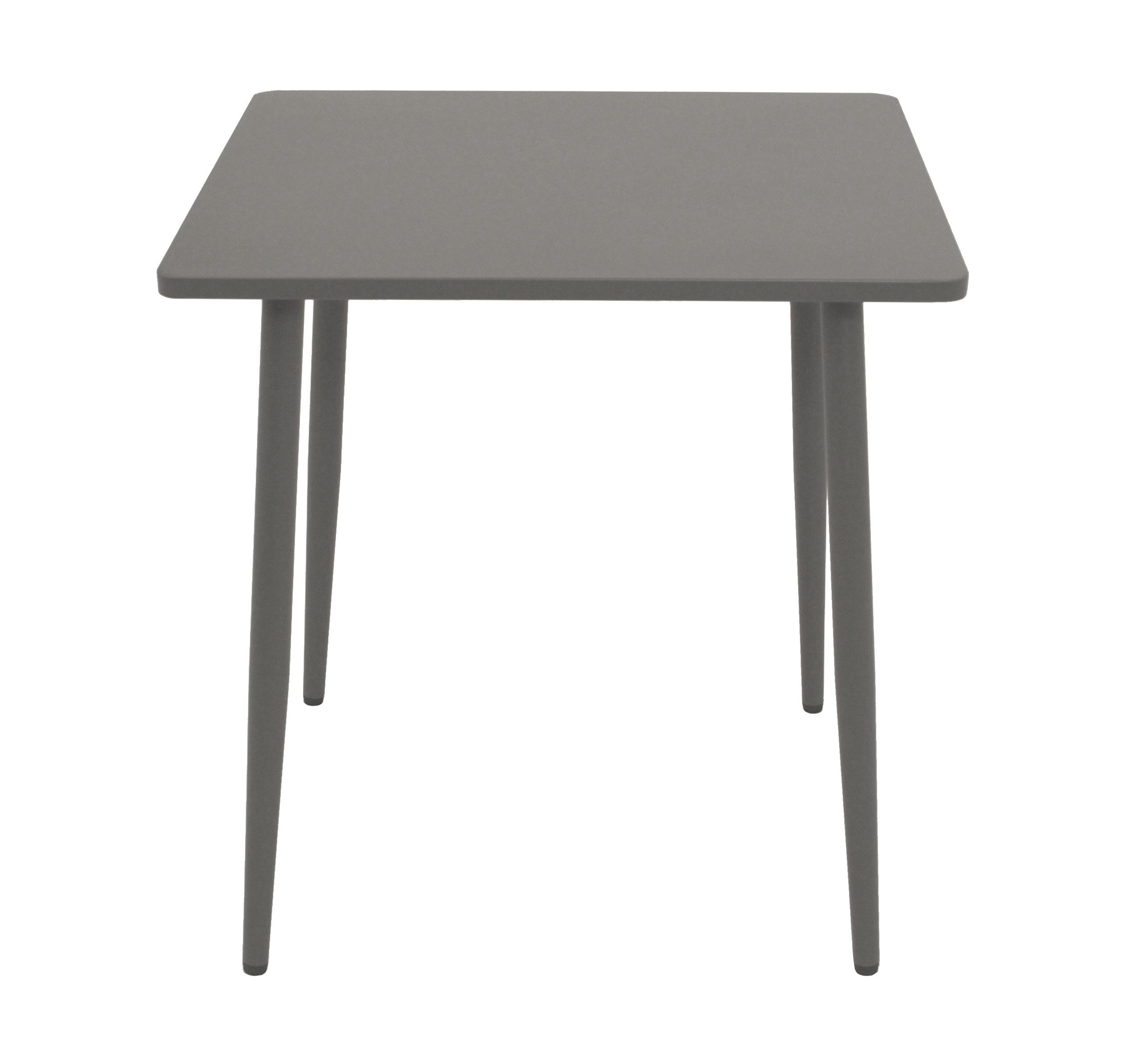 DEGAMO Bistrotisch DENVER 70x70cm, Stahl, Innen und Außen