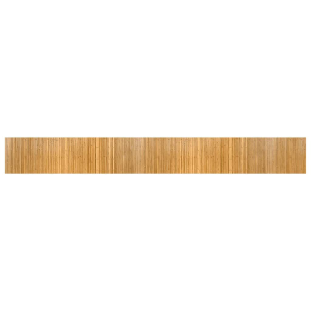 Teppich Teppich Rechteckig Natur 60x500 cm Bambus