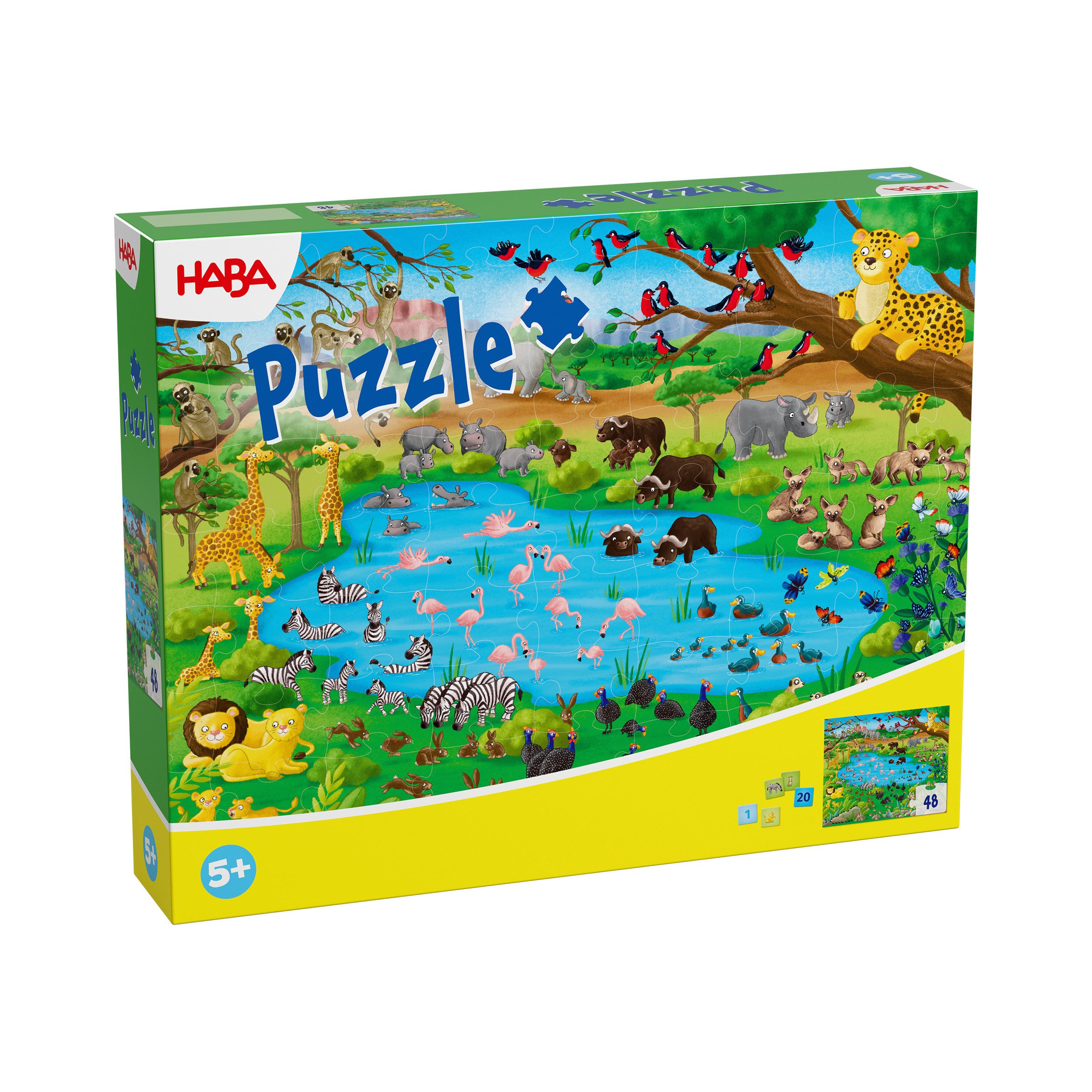 Haba Puzzle 1-20, 48 Puzzleteile