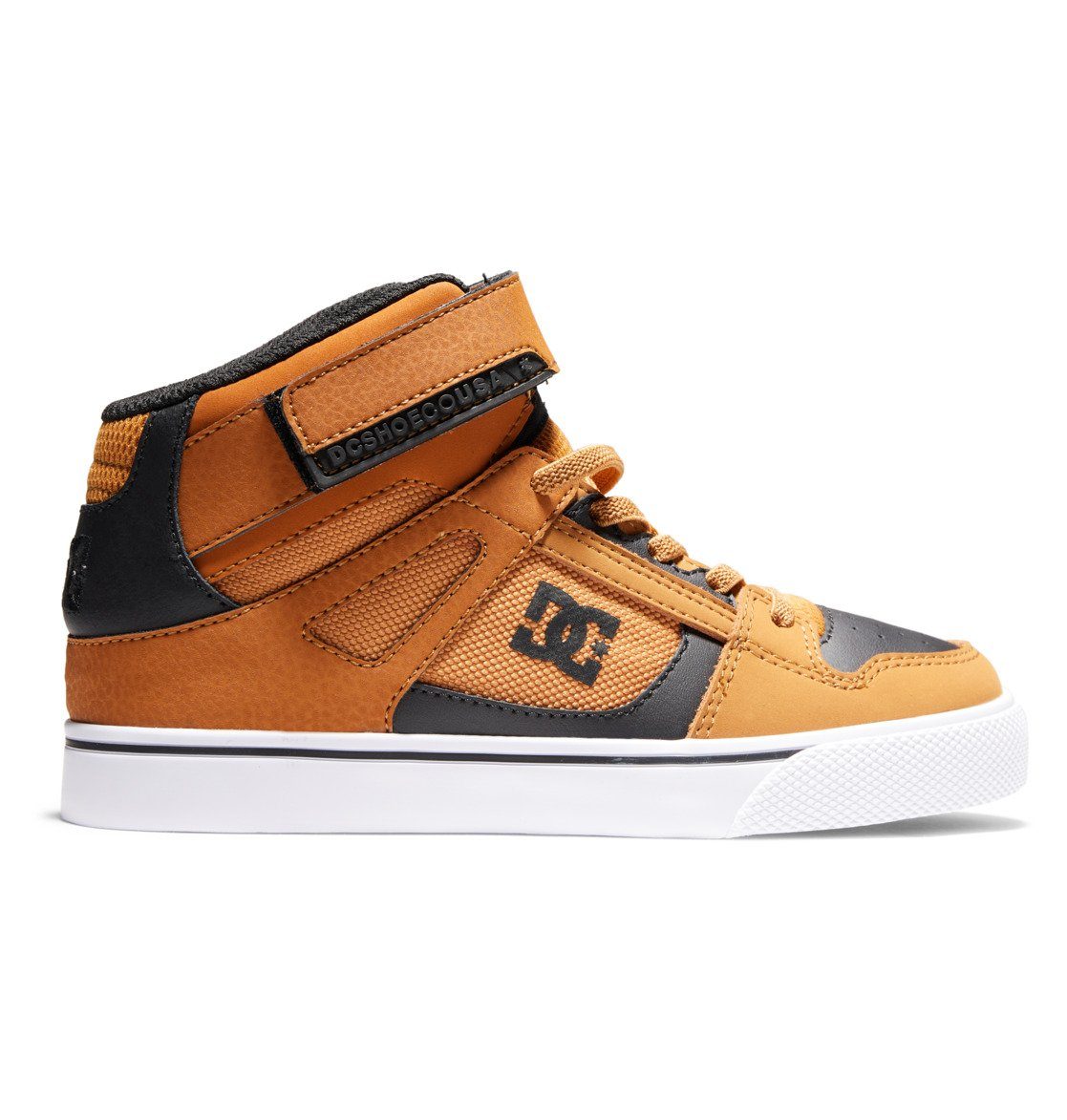 Wheat/Black DC EV High-Top Pure Sneaker Shoes