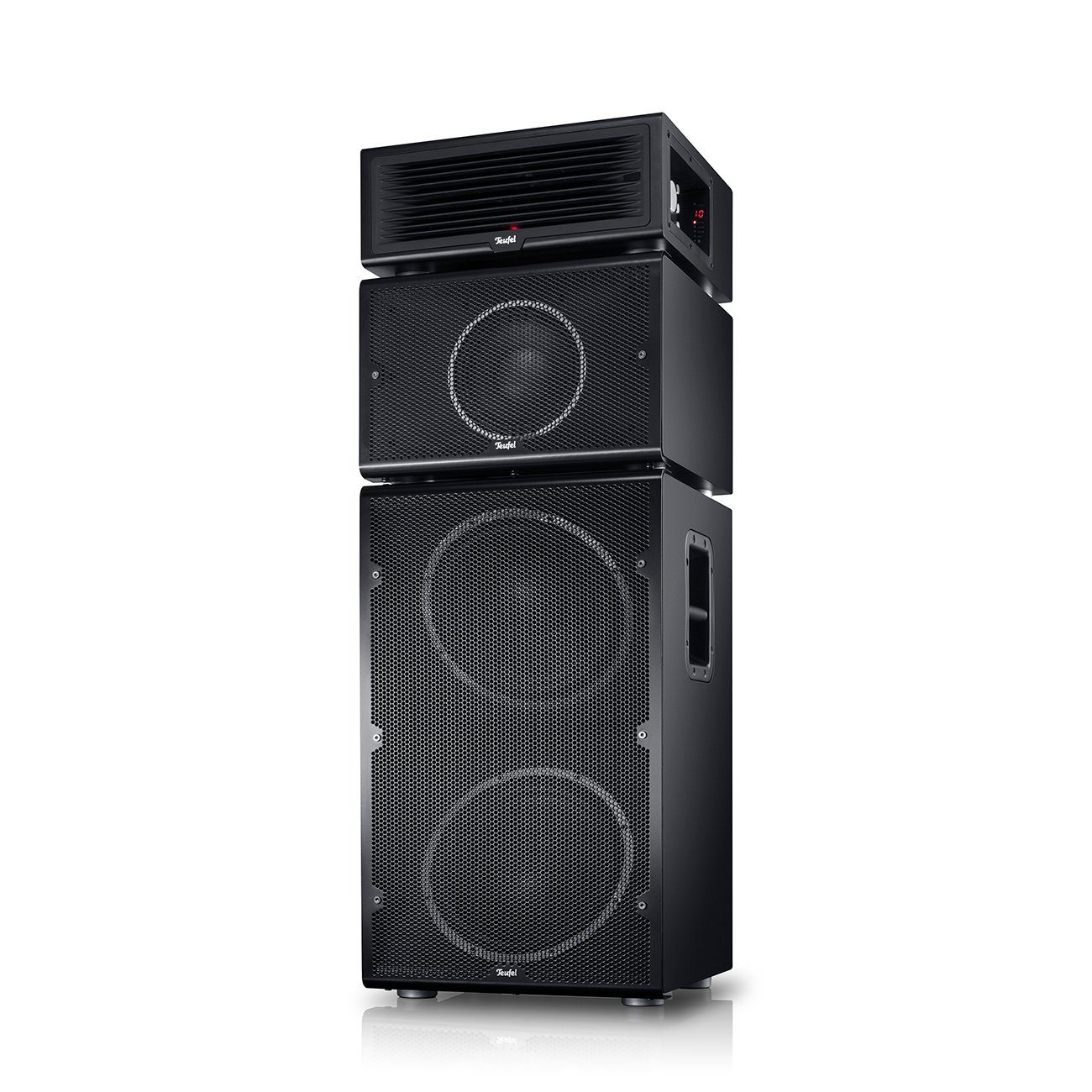 Teufel POWER HIFI Lautsprechersystem (Bluetooth, 440 W, Hocheffiziente Class-D-Verstärke)