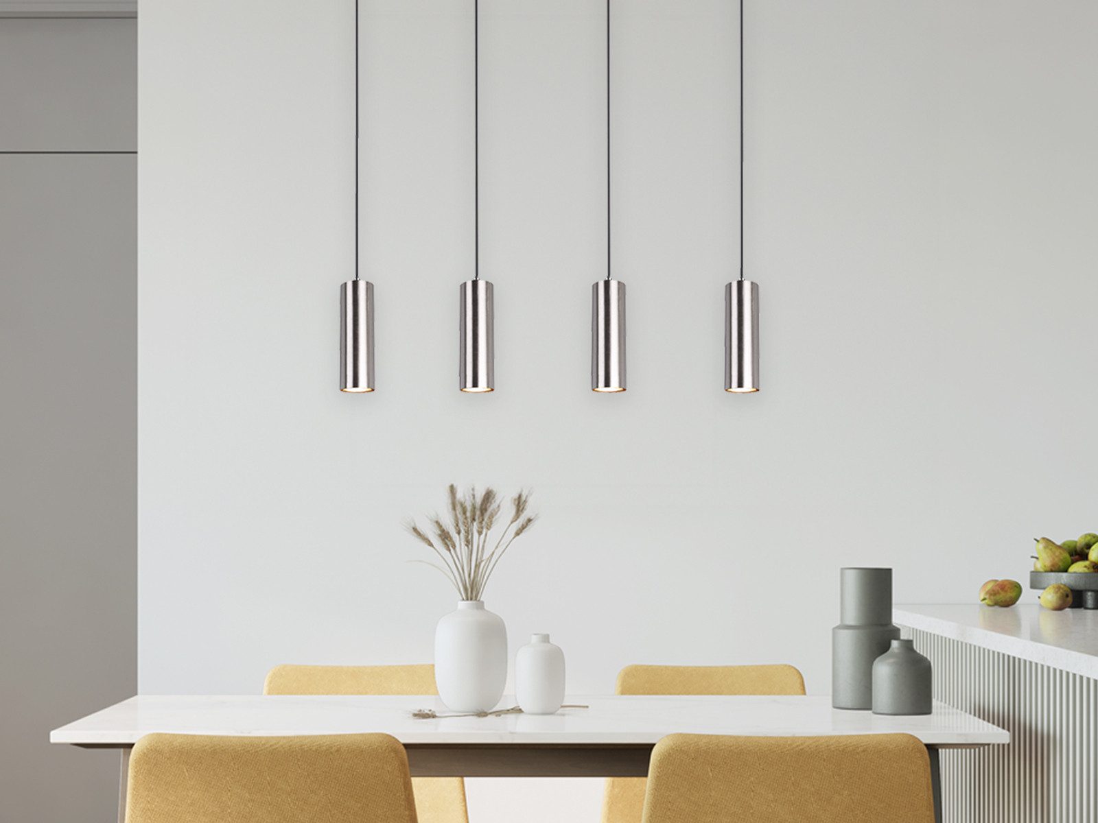 TRIO Leuchten LED Pendelleuchte, Dimmfunktion, LED wechselbar, Warmweiß, mo günstig online kaufen