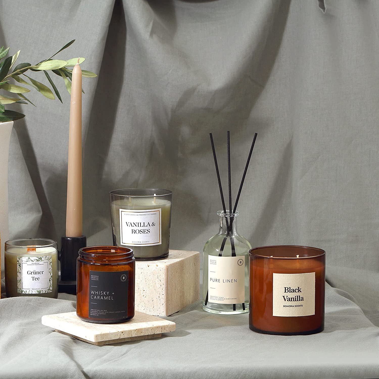 BOHORIA Duftkerze BOHORIA® Premium-Duftkerze mit natürlichen Ölen – Bild 5 von 5