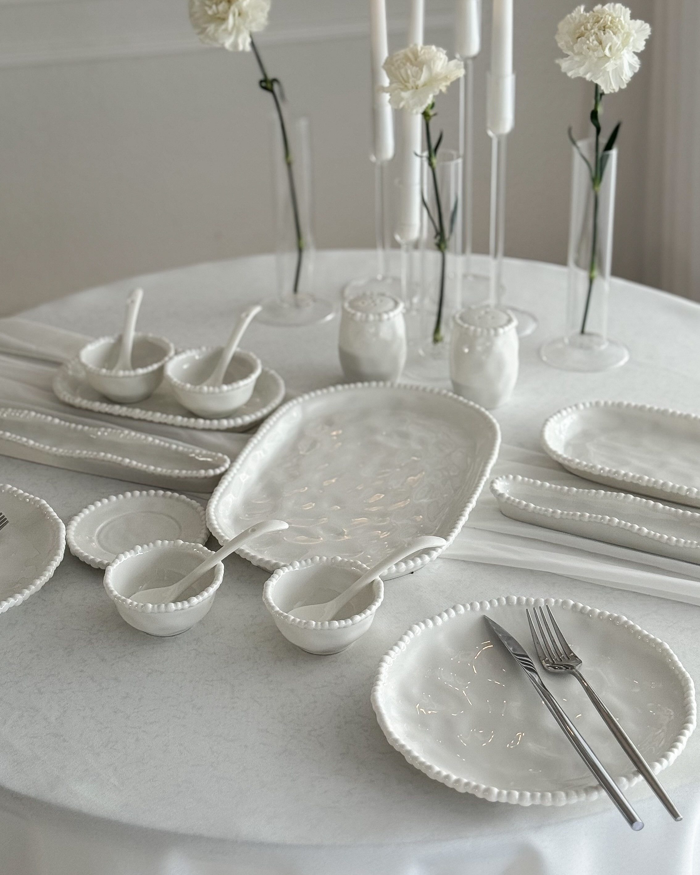 EKA Frühstücks-Set Pearly White Breakfastset 31-Teilig (31-tlg)