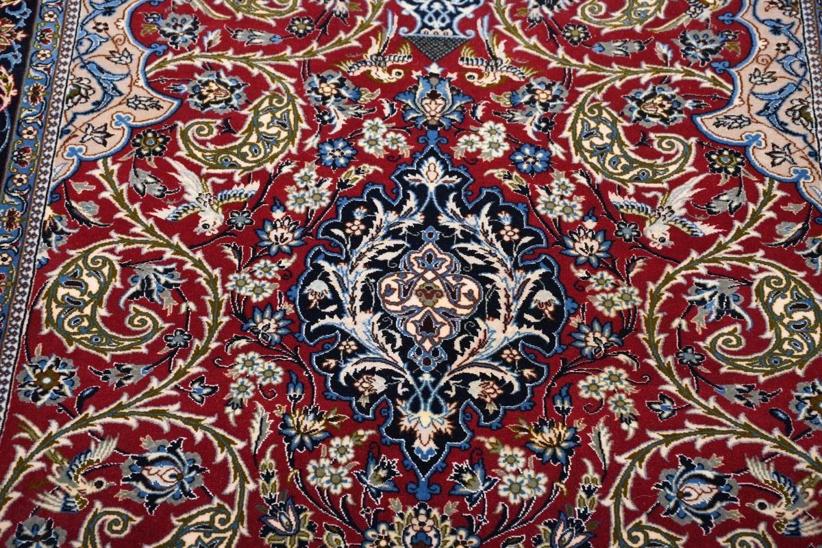 Seidenkette Orientteppich, 109x160 Trading, Orientteppich Nain Höhe: rechteckig, Handgeknüpfter 6 mm Isfahan