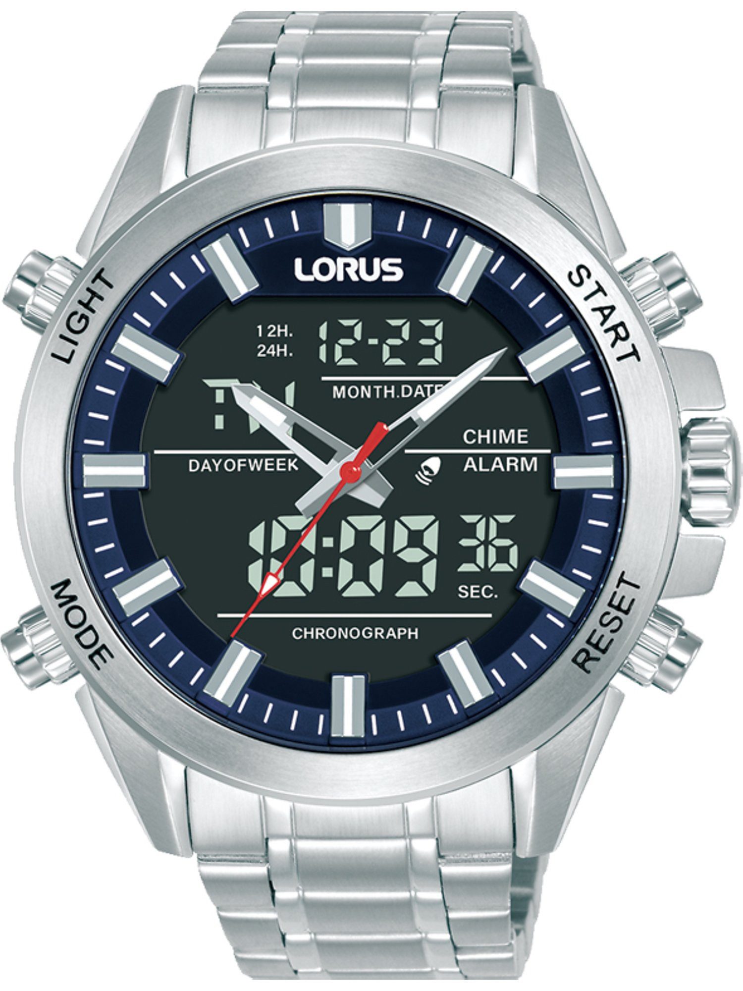LORUS Chronograph Lorus Herren-Uhren Analog Quarz, Sportuhr günstig online kaufen