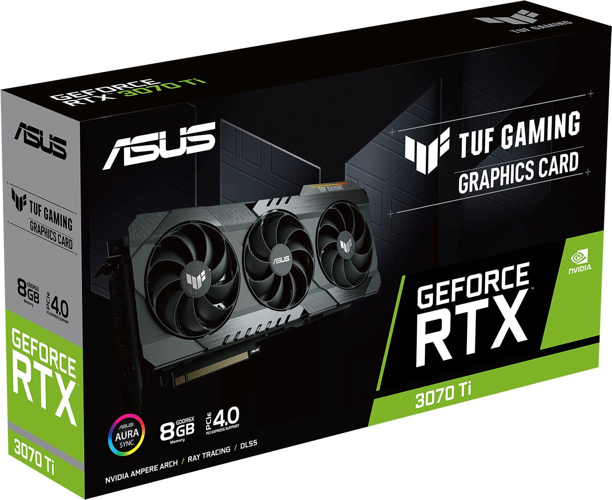 Gaming GB, Grafikkarte GeForce Asus (8 TUF 3070 GDDR6X) Ti RTX™