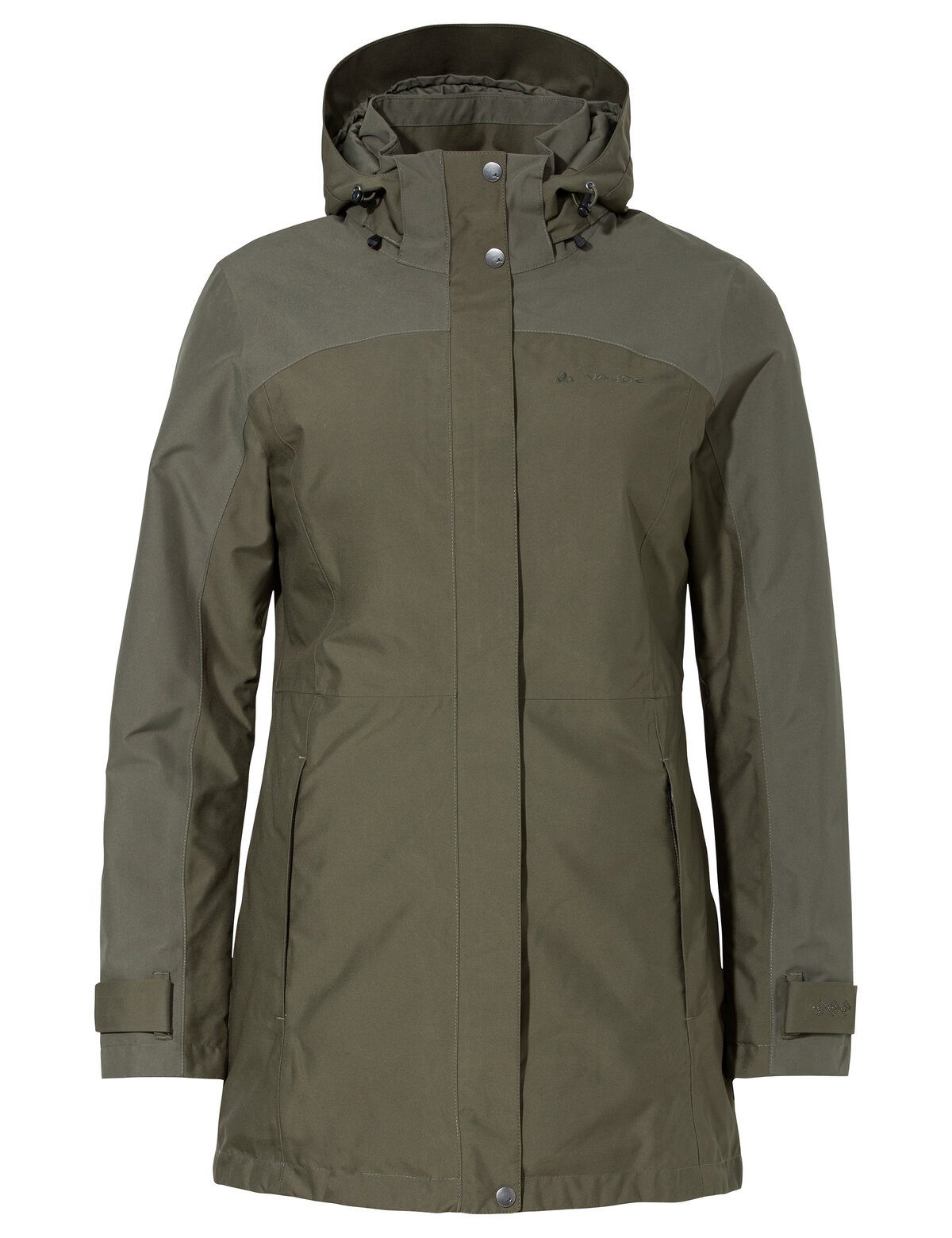 VAUDE Kurzmantel Women's SKOMER Winter Parka II CS Winterparka Outdoormantel Wasserdichter, wattierter Damen Winterparka